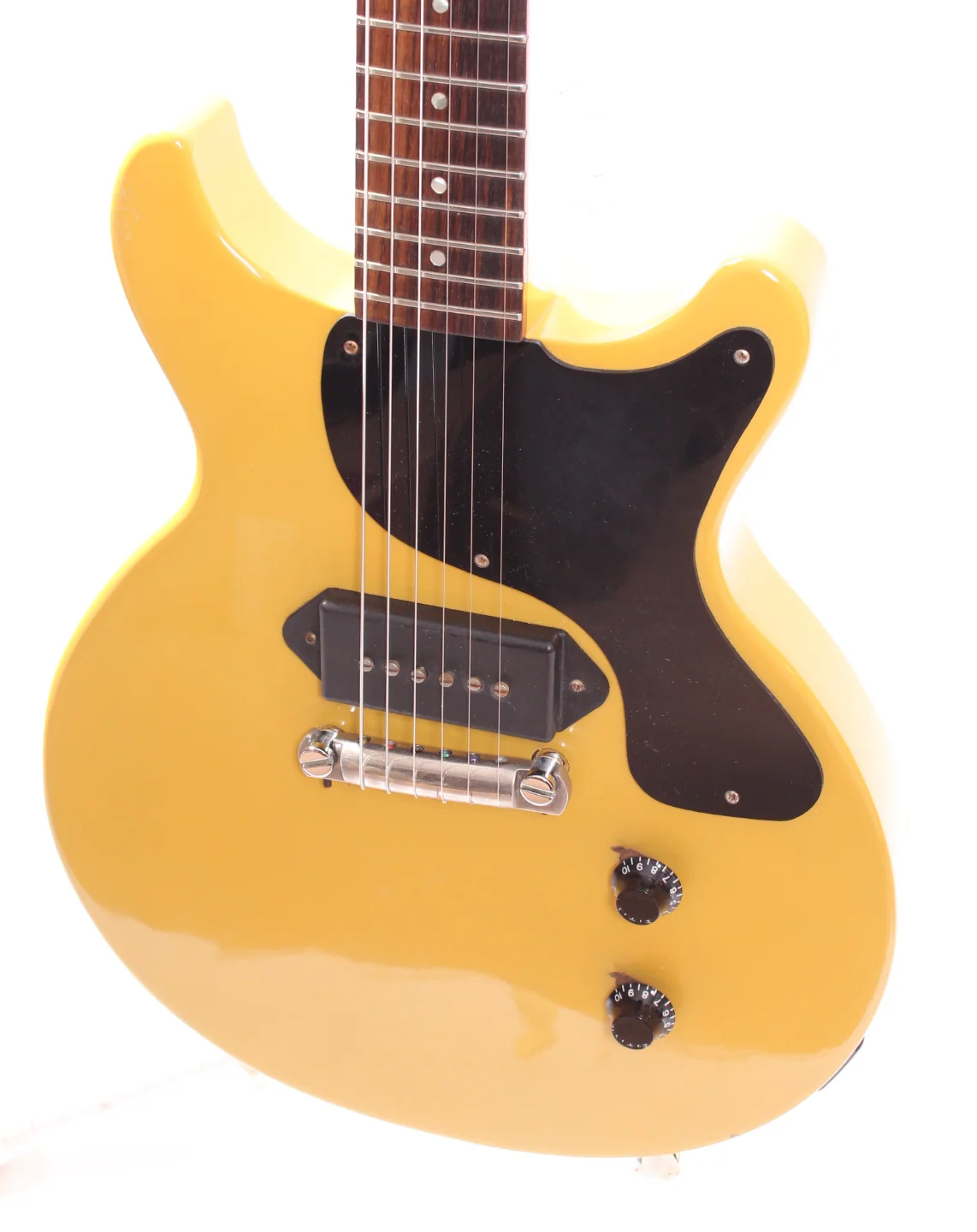 1992 Gibson Les Paul Junior DC Custom Shop Edition tv yellow - Image 3