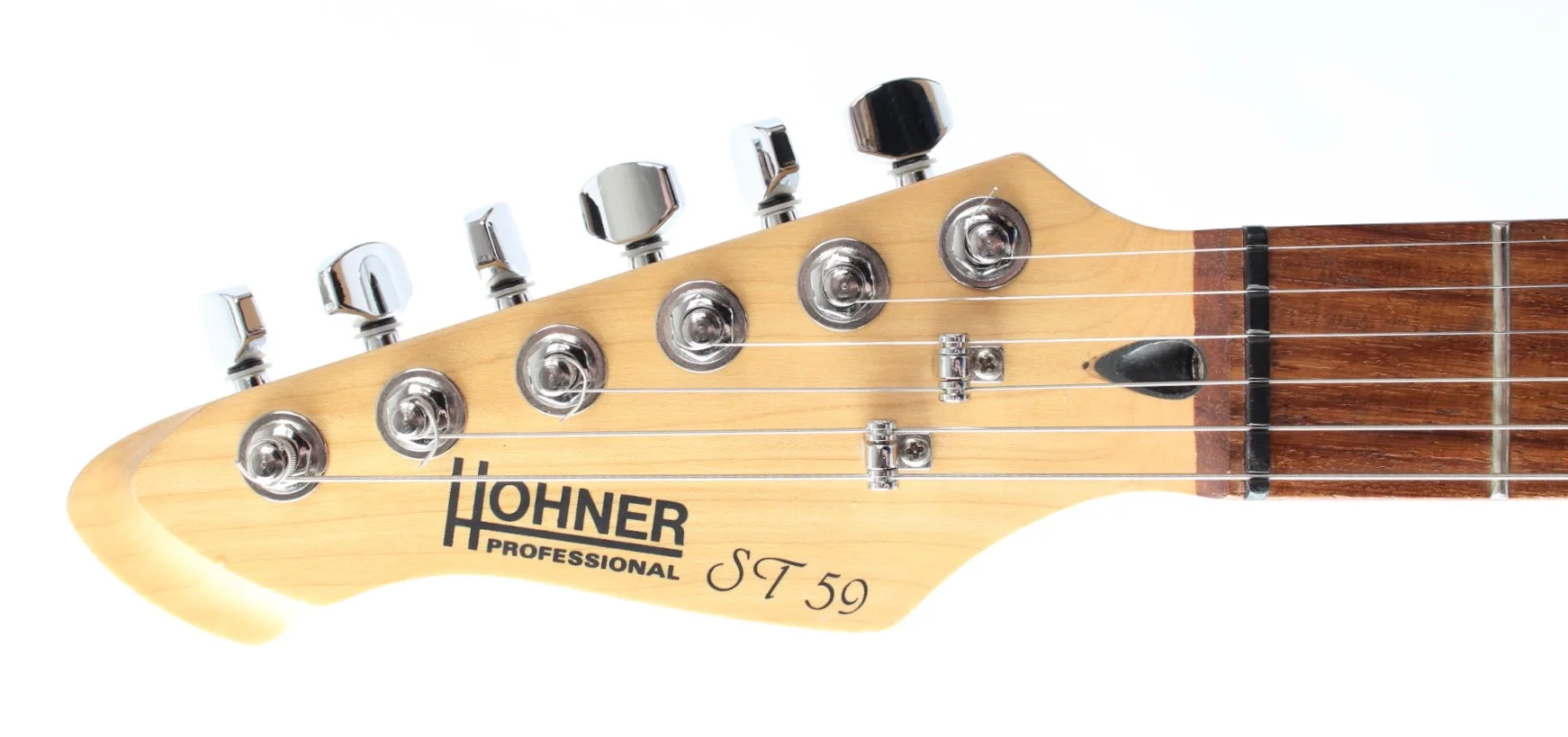 1992 Hohner Professional ST59 Lefty Hendrix sunburst - Image 5