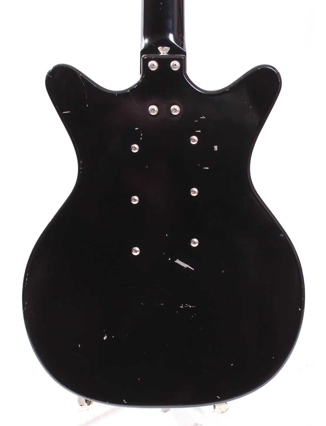 1992 Jerry Jones Shorthorn 3021 Triple Pickups black - Image 7