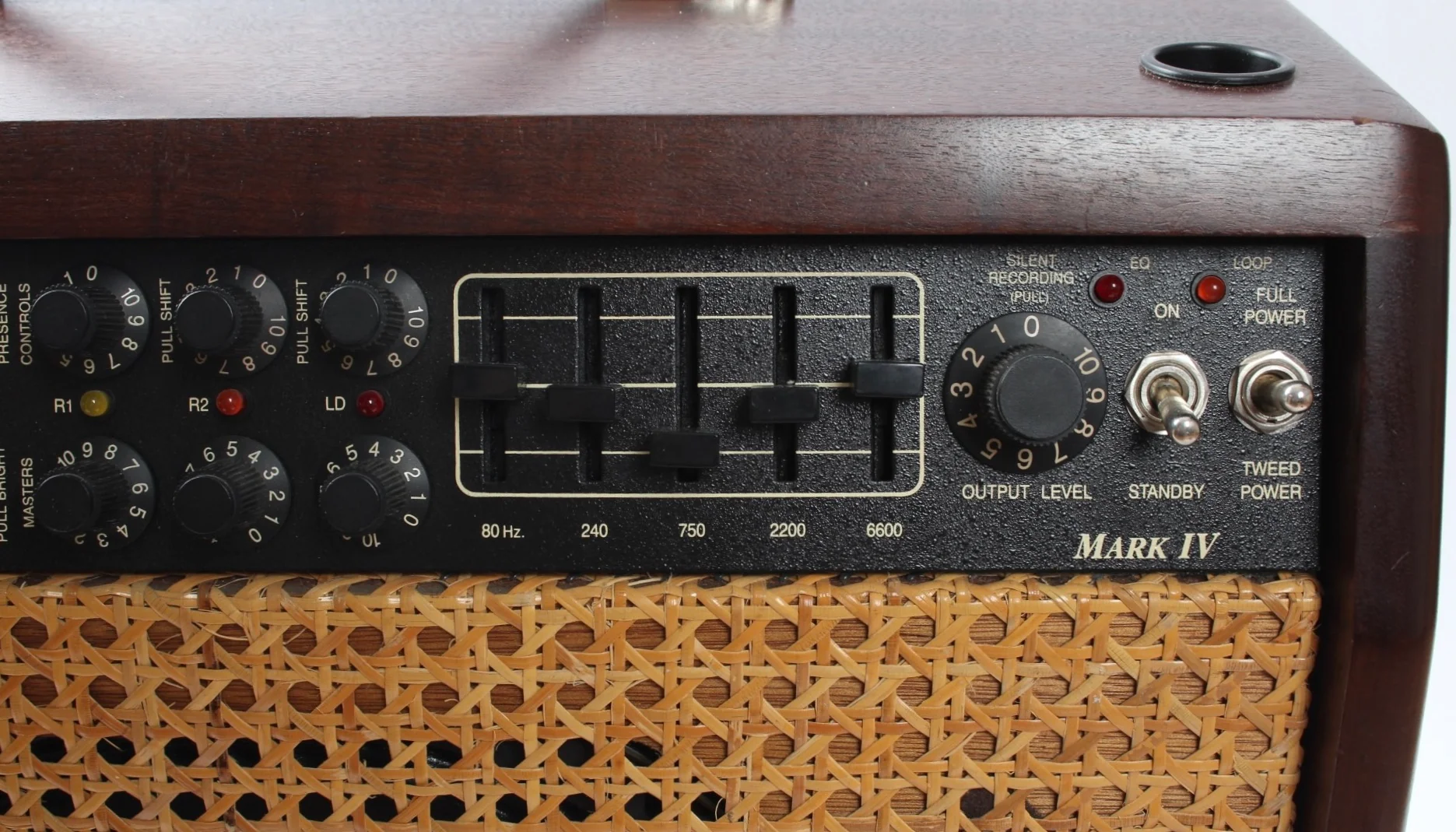 1992 Mesa Boogie Mark IV dark wood wicker - Image 15