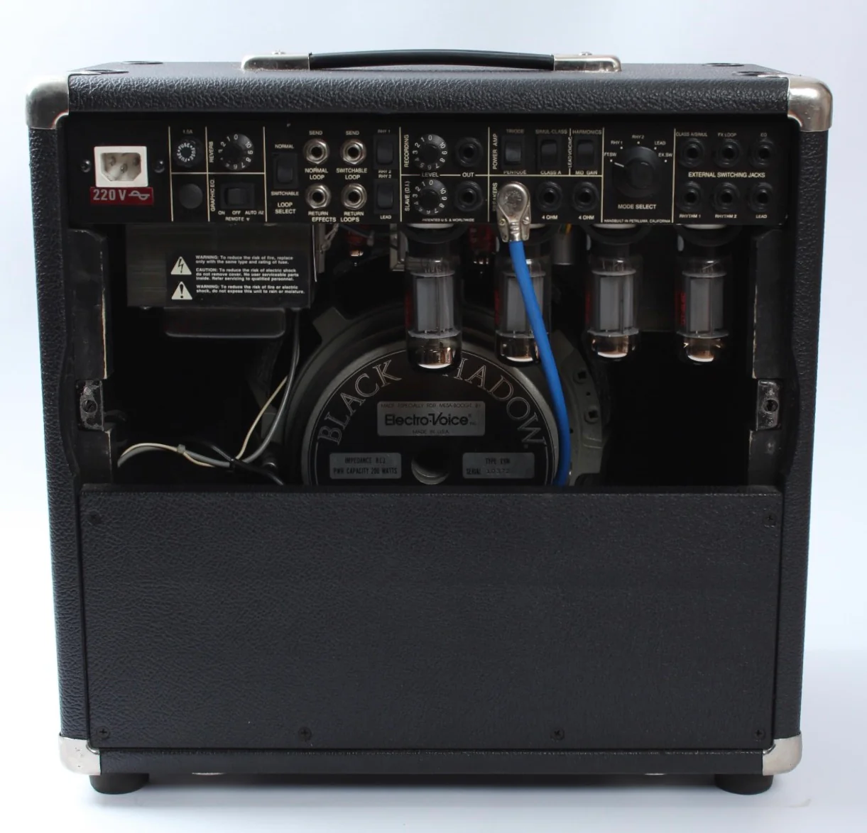 1992 Mesa Boogie Mark IV w/extra cab black - Image 5