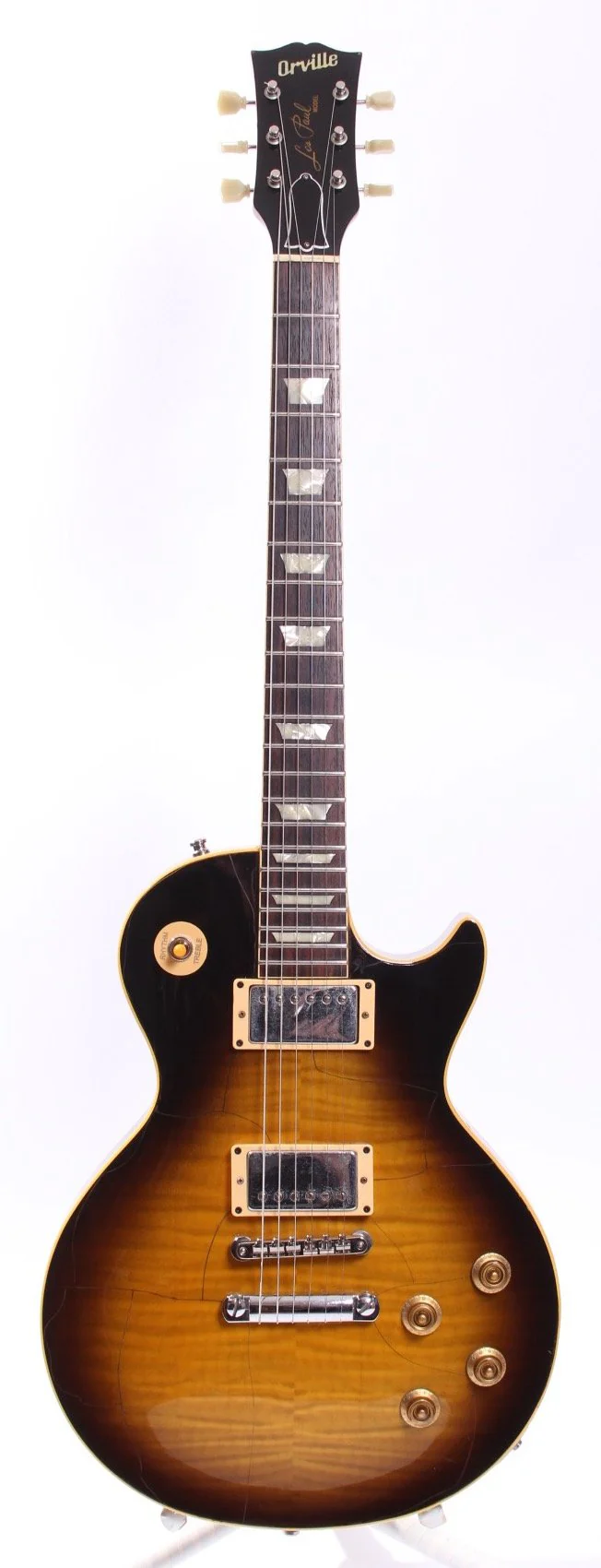 1992 Orville Les Paul Standard flametop tobacco sunburst