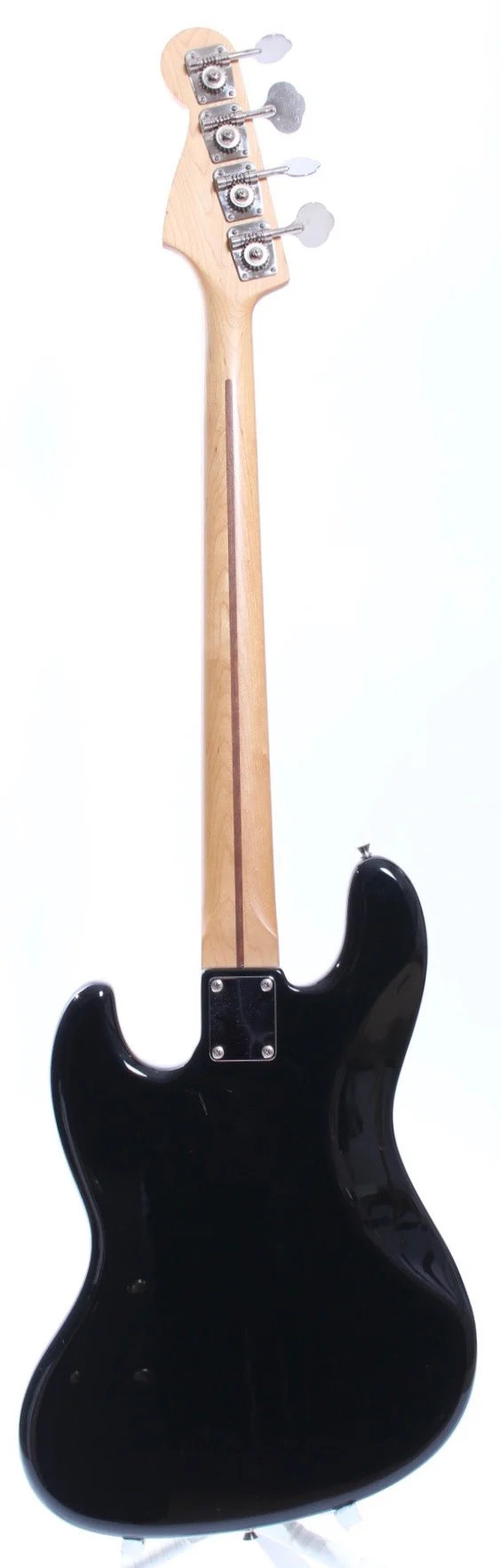 1992 Squier Jazz Bass Silver Series black - Image 6
