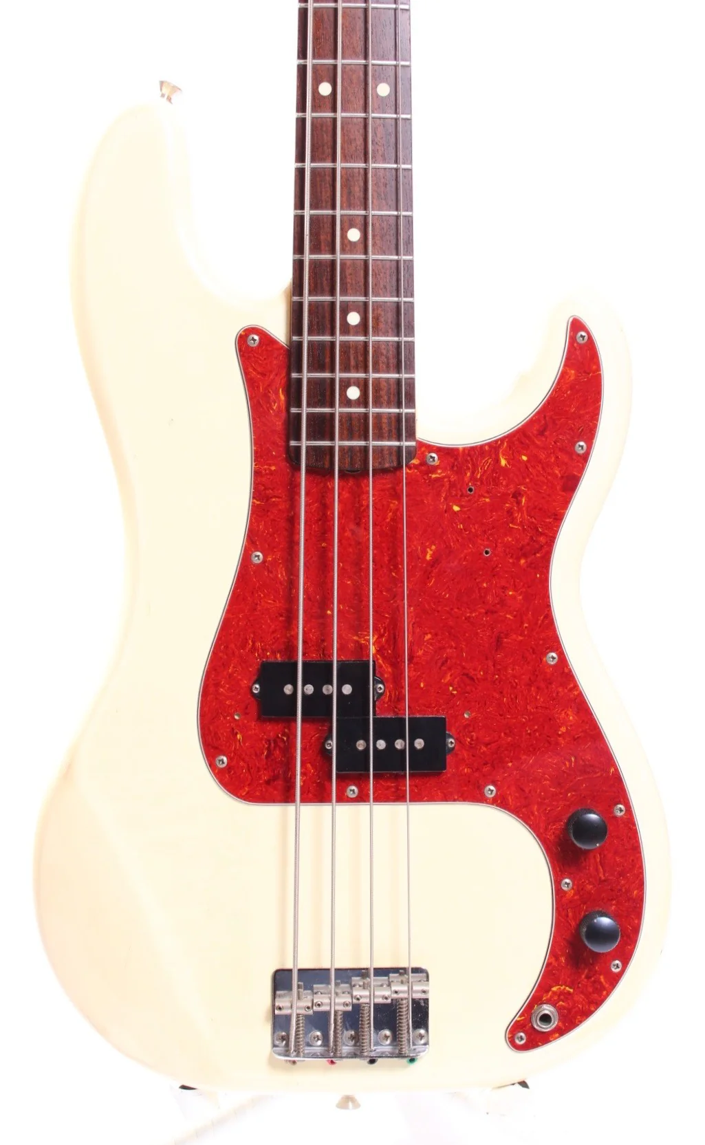 1992 Squier Precision Bass vintage white - Image 2