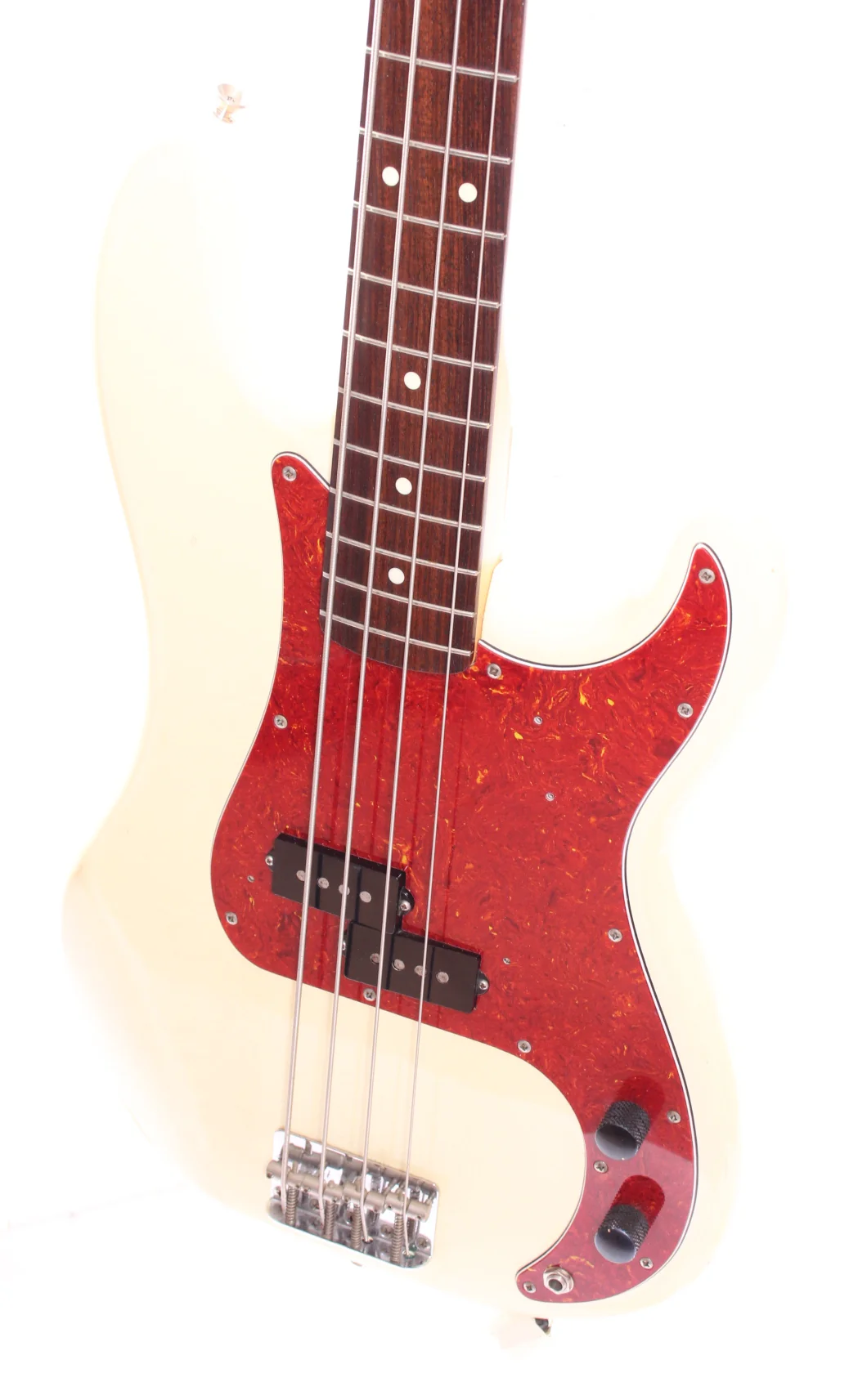 1992 Squier Precision Bass vintage white - Image 3