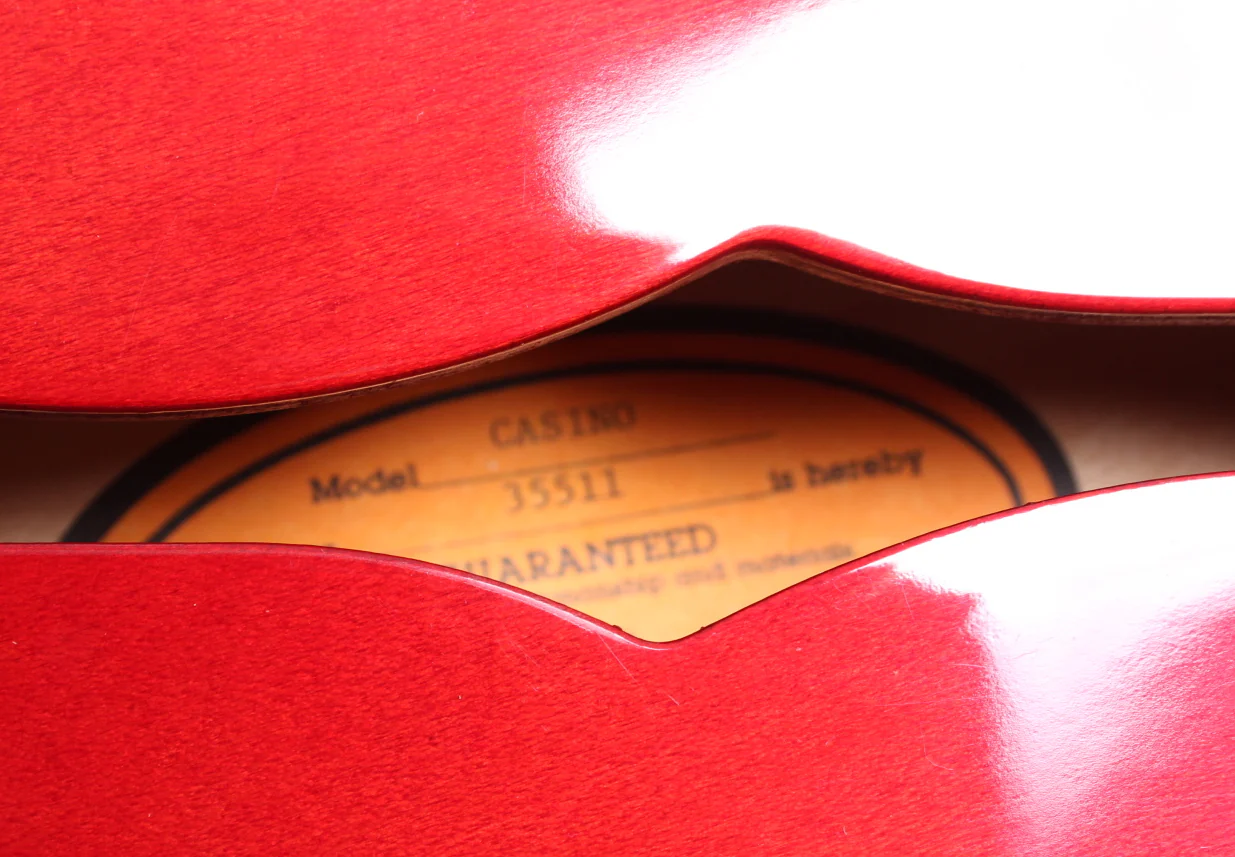1993 Epiphone Casino cherry red - Image 11