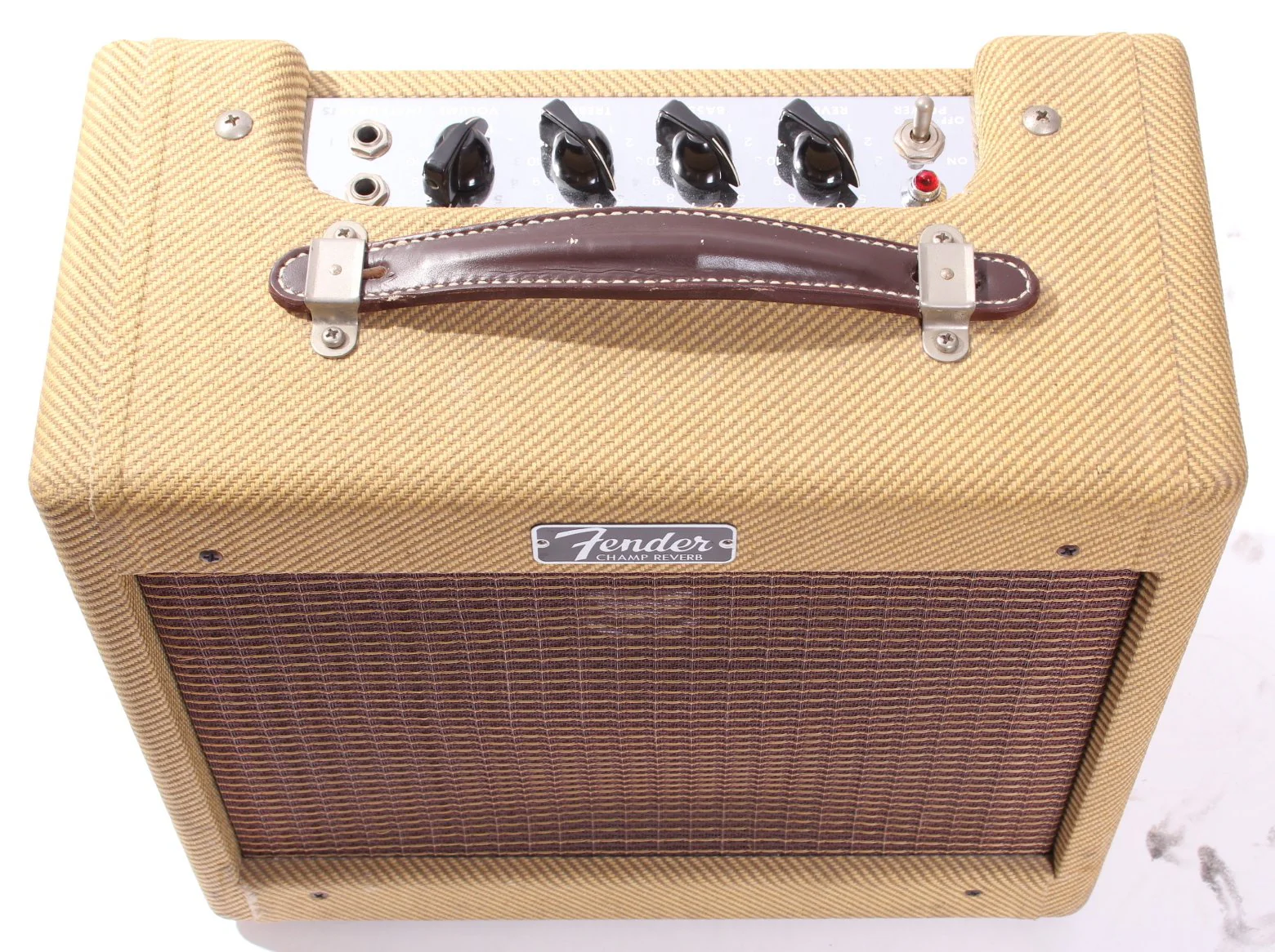 1993 Fender Champ Reverb tweed - Image 2