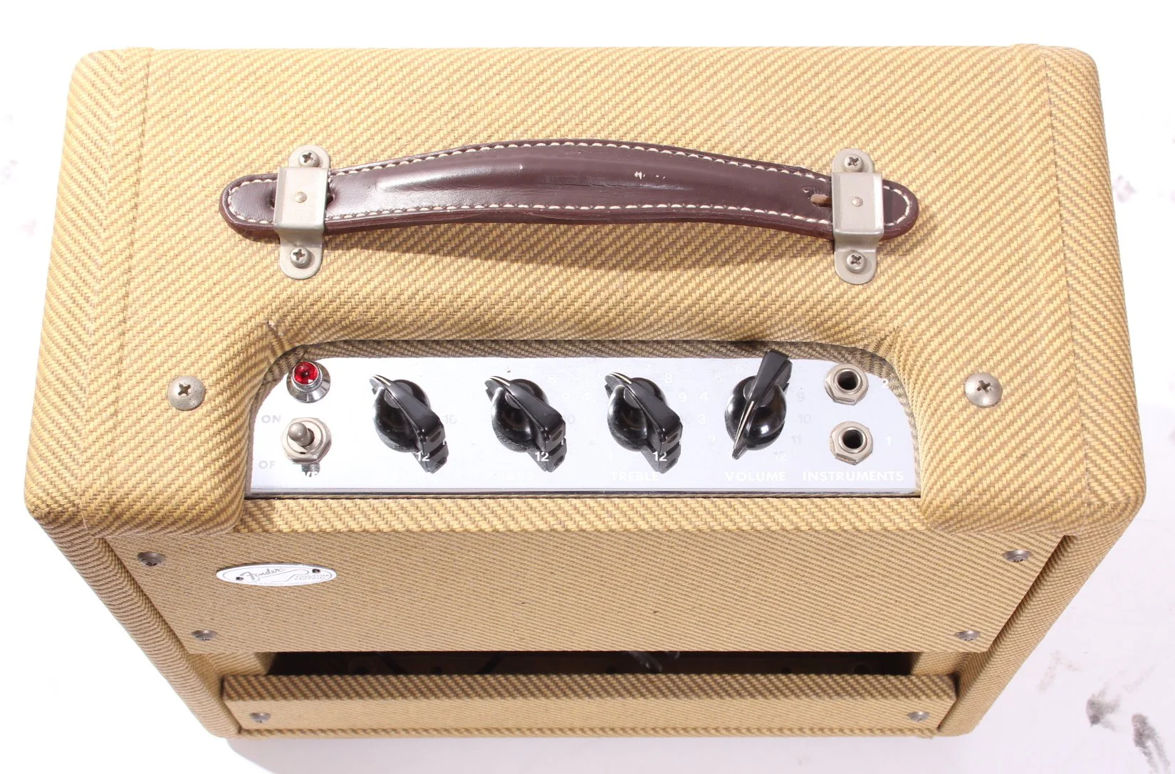 1993 Fender Champ Reverb tweed - Image 3