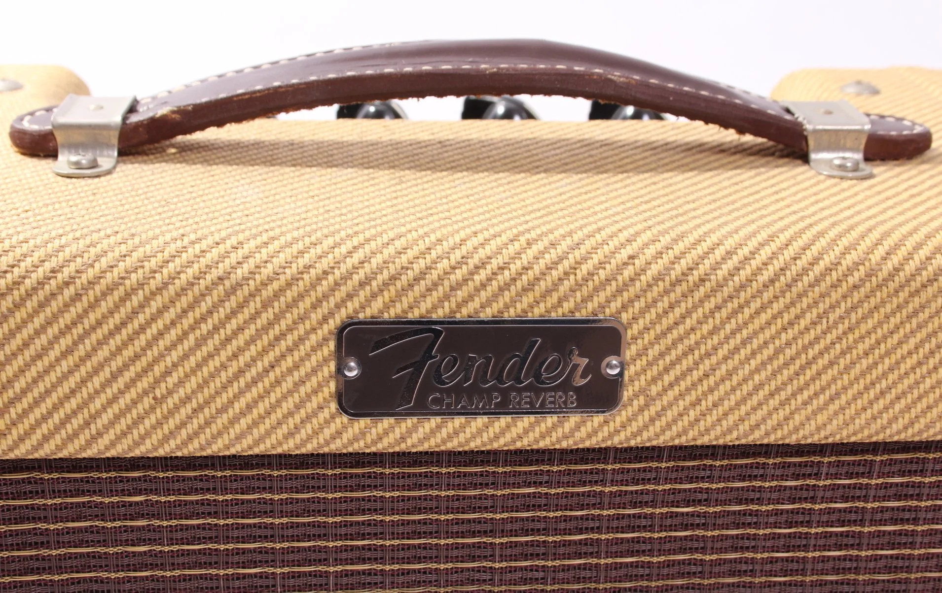 1993 Fender Champ Reverb tweed - Image 4