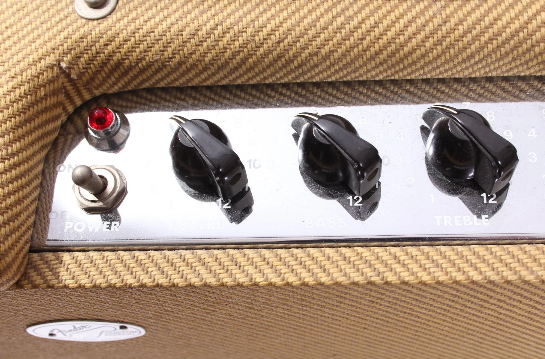 1993 Fender Champ Reverb tweed - Image 6