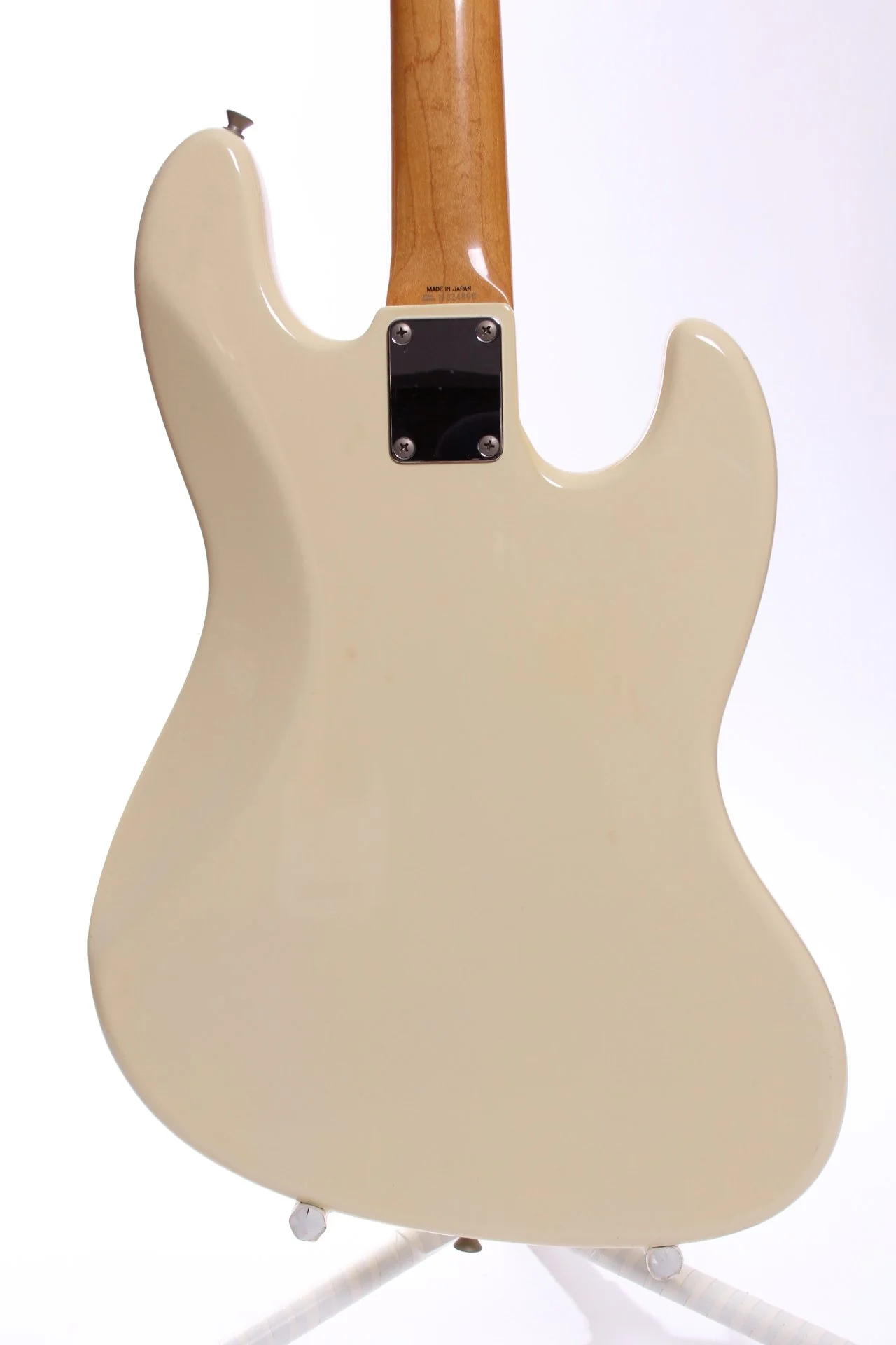 1993 Fender Japan Jazz Bass '62 Reissue olympic white LEFTY - Image 6