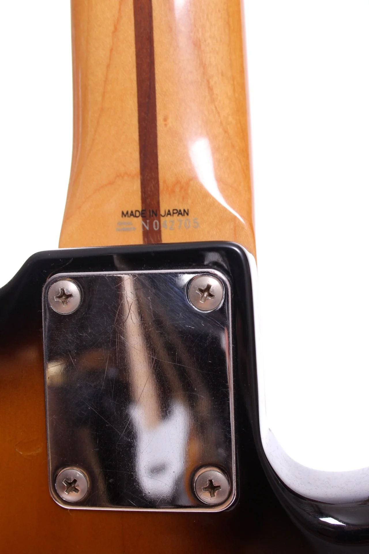 1993 Fender Japan Precision Bass '57 Reissue sunburst LEFTY - Image 10