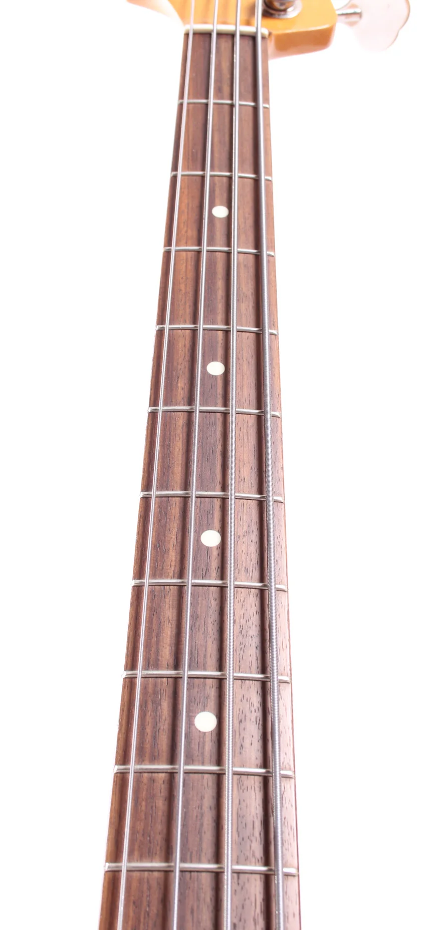 1993 Fender Jazz Bass 62 Reissue lefty vintage white - Image 4
