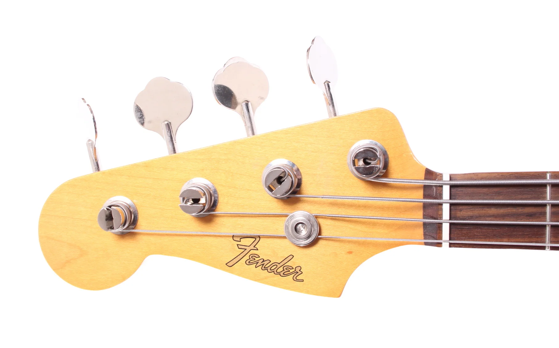 1993 Fender Jazz Bass 62 Reissue lefty vintage white - Image 5