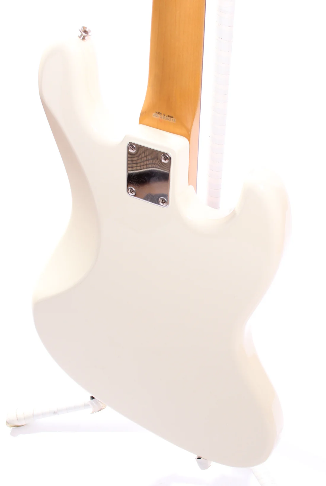 1993 Fender Jazz Bass 62 Reissue lefty vintage white - Image 8