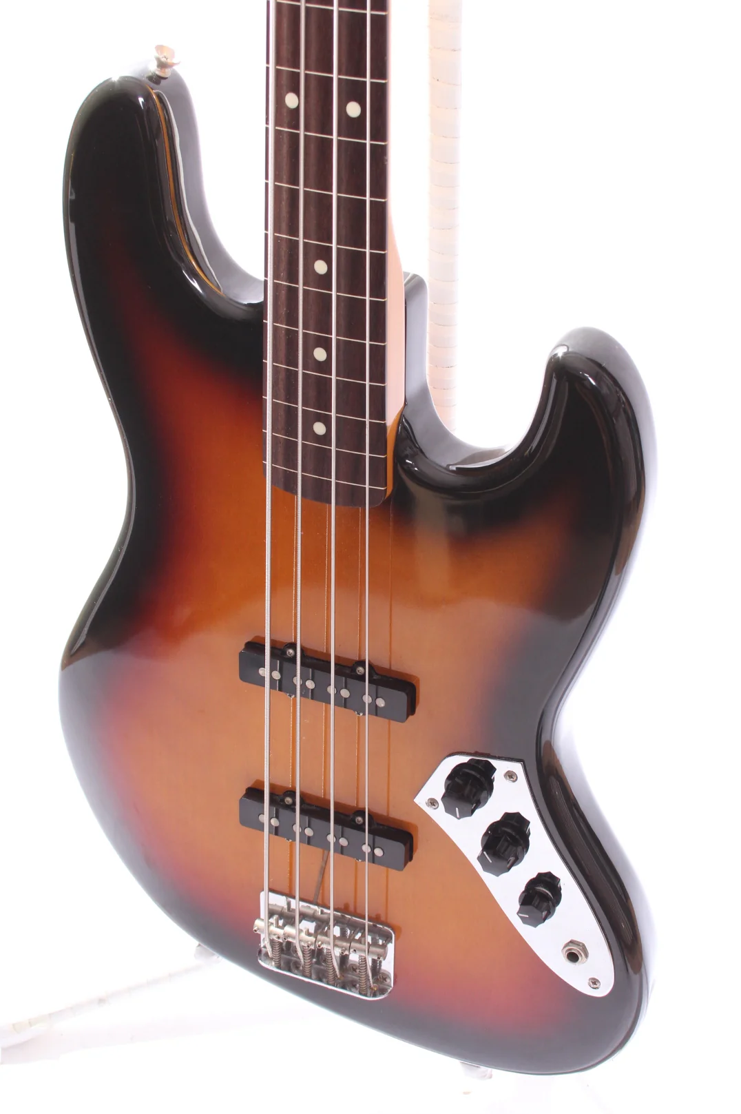 1993 Fender Jazz Bass 62 Reissue sunburst - Image 3