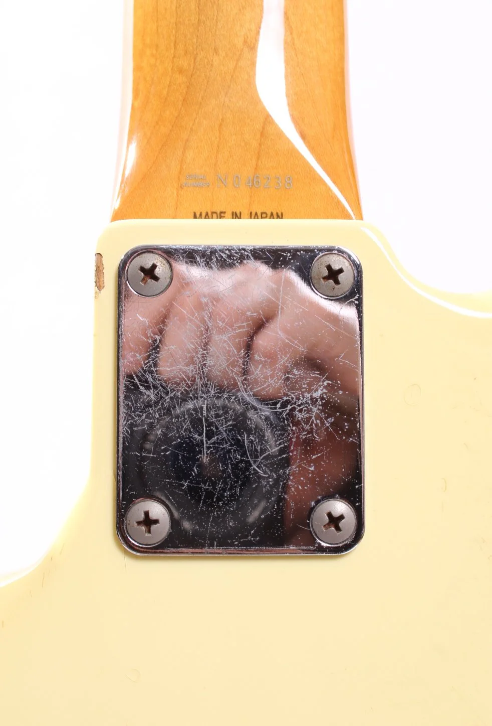 1993 Fender Jazz Bass 62 Reissue vintage white - Image 11