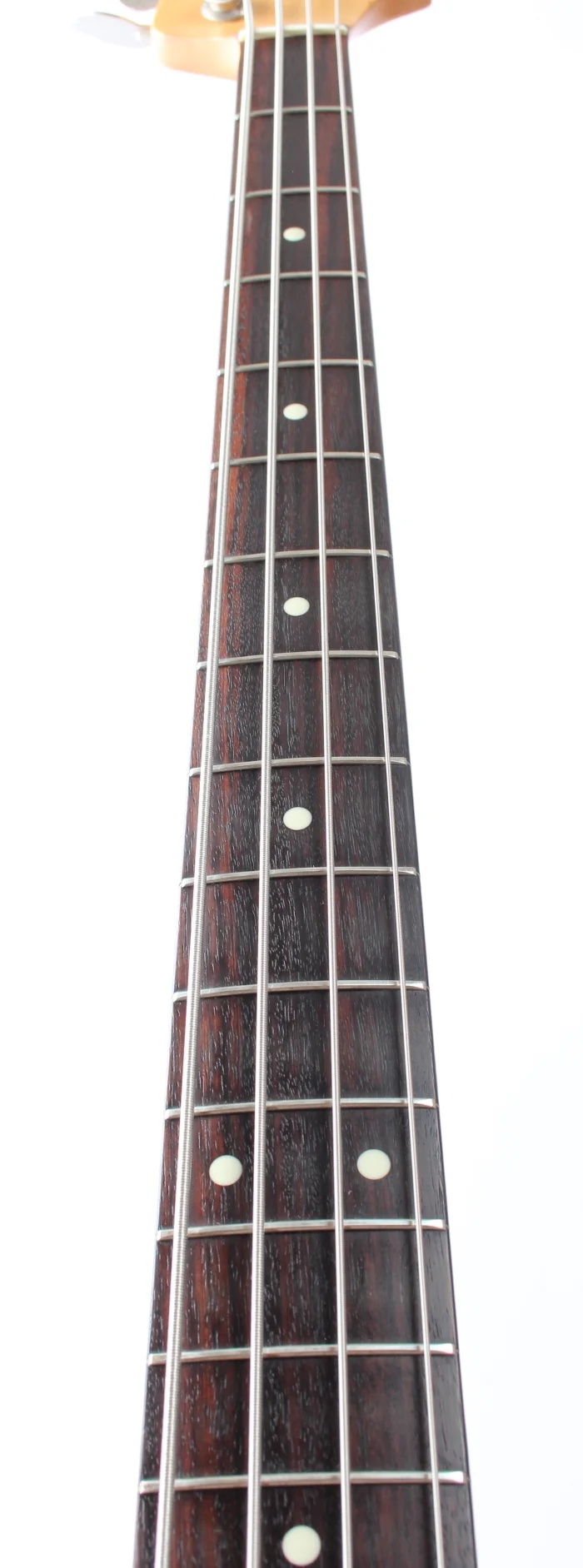 1993 Fender Jazz Bass fiesta red - Image 4