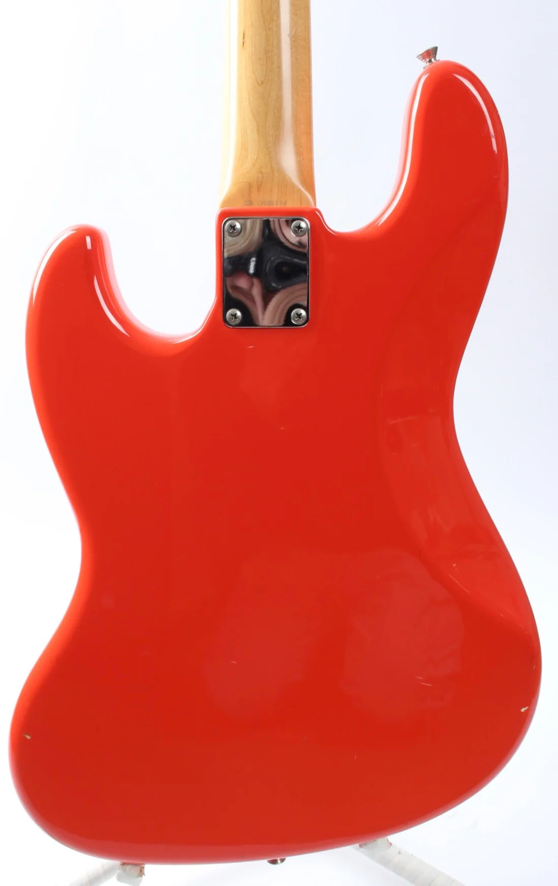 1993 Fender Jazz Bass fiesta red - Image 7