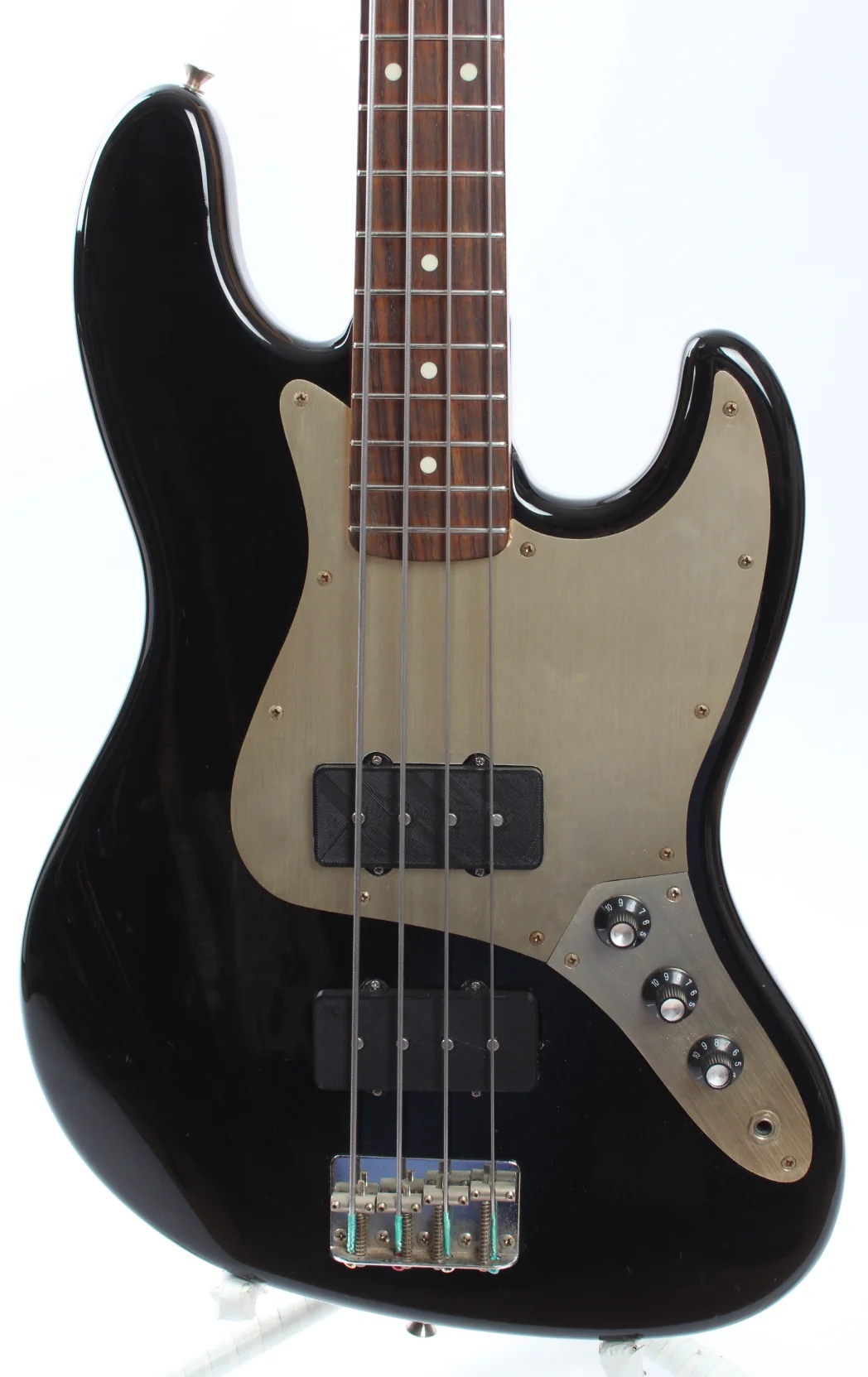 1993 Fender Jazz Bass Jazzmaster black - Image 2