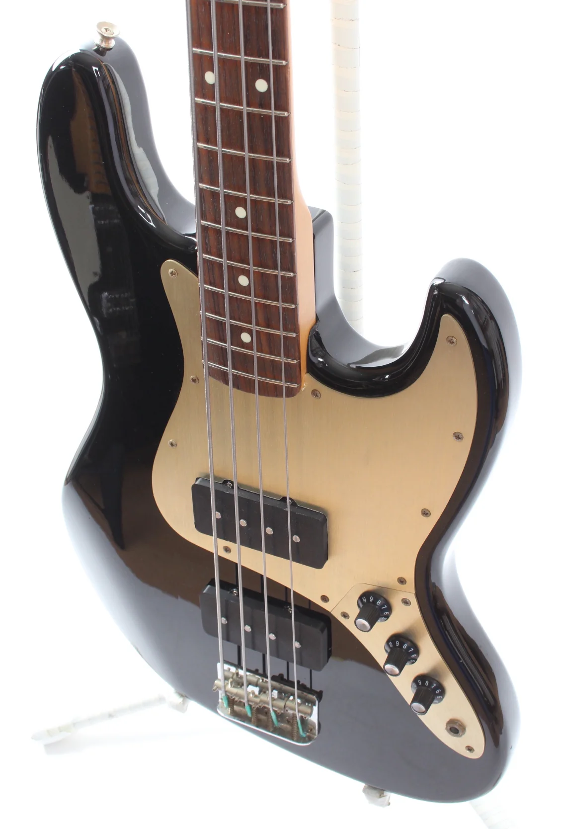 1993 Fender Jazz Bass Jazzmaster black - Image 3