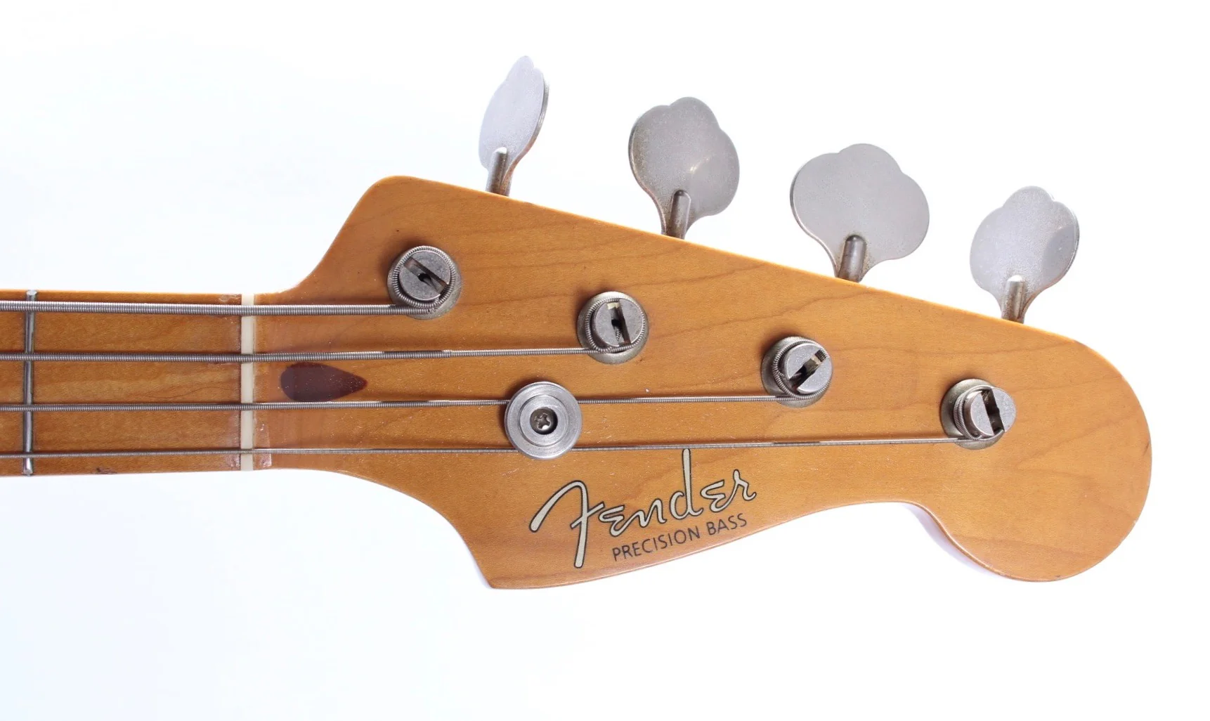 1993 Fender Precision Bass '57 Reissue olympic white - Image 5