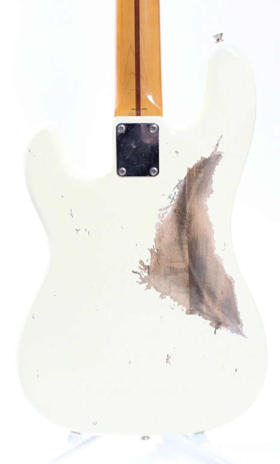 1993 Fender Precision Bass '57 Reissue olympic white - Image 7