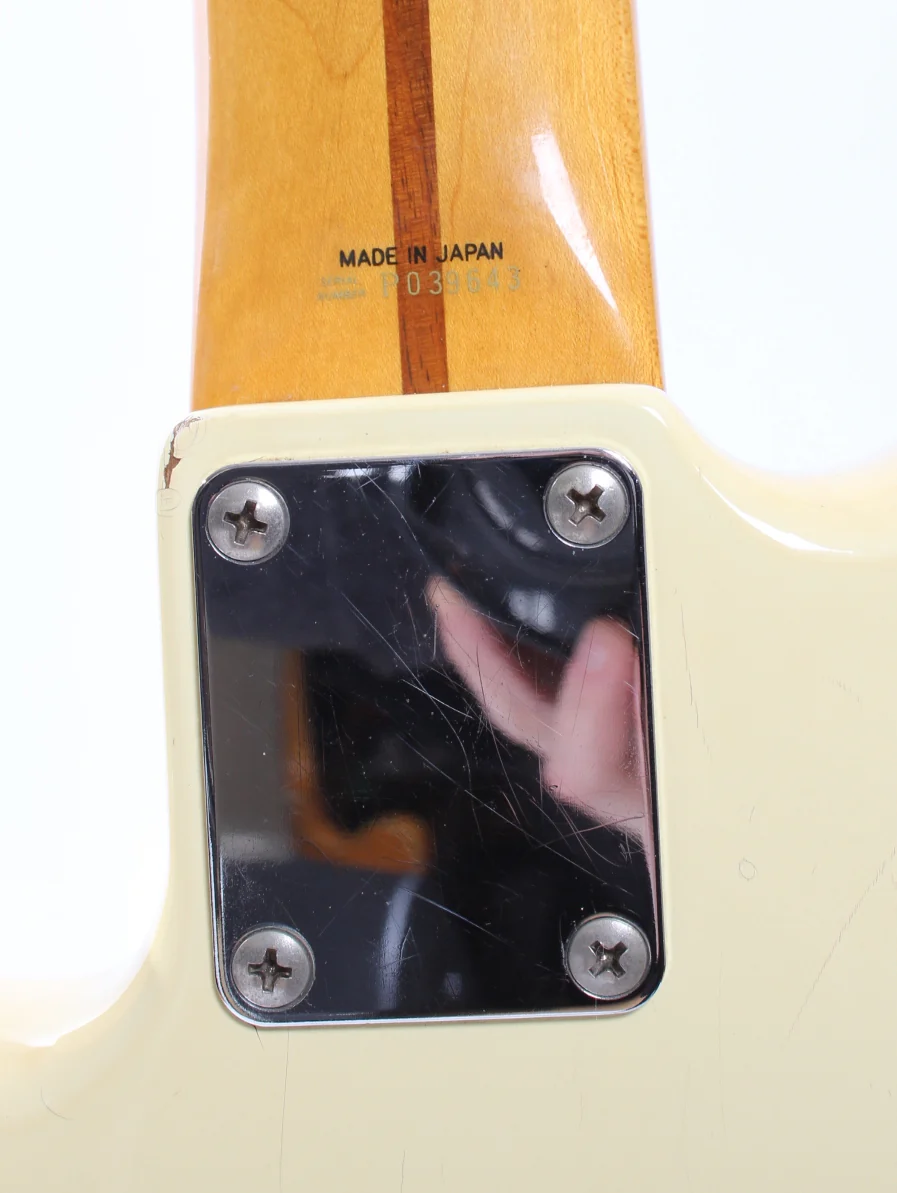 1993 Fender Precision Bass 57 Reissue vintage white super lightweight - Image 11