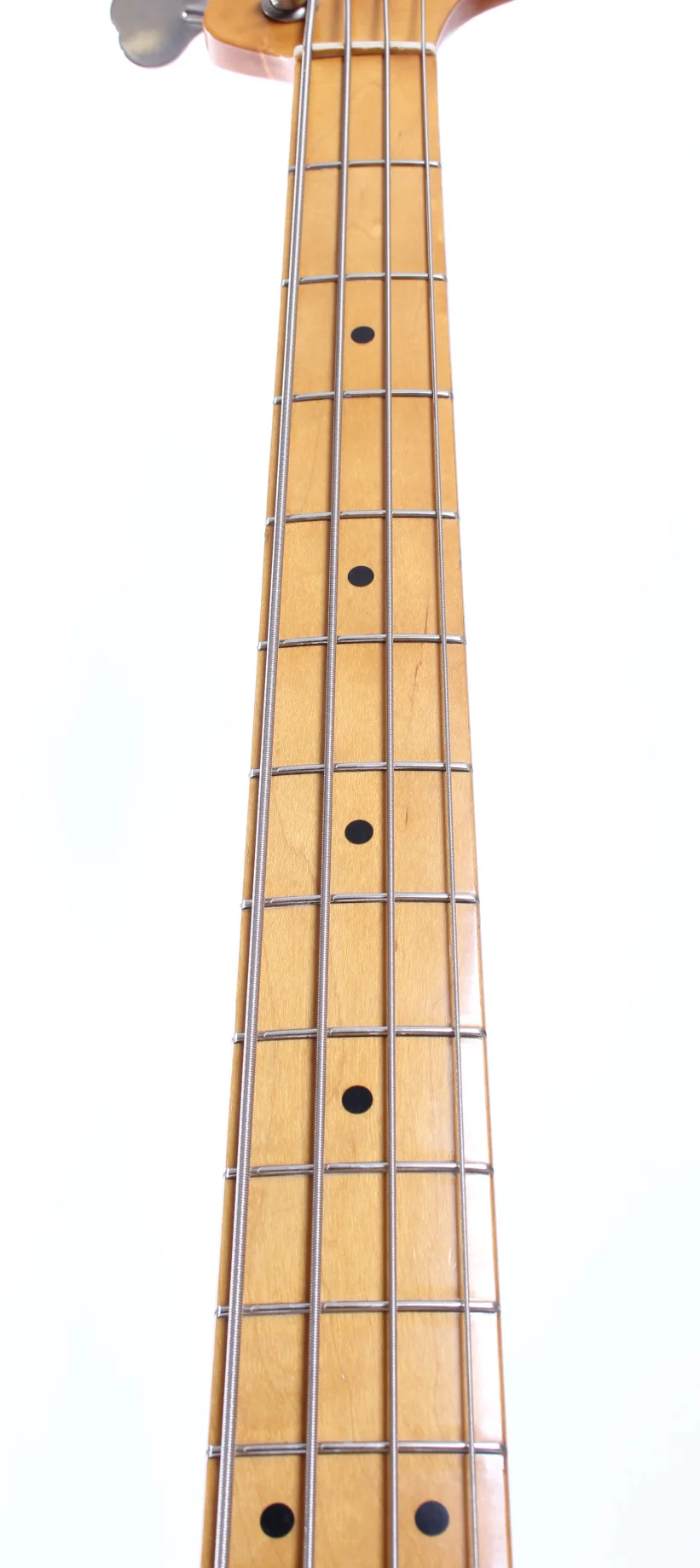 1993 Fender Precision Bass 57 Reissue vintage white super lightweight - Image 4