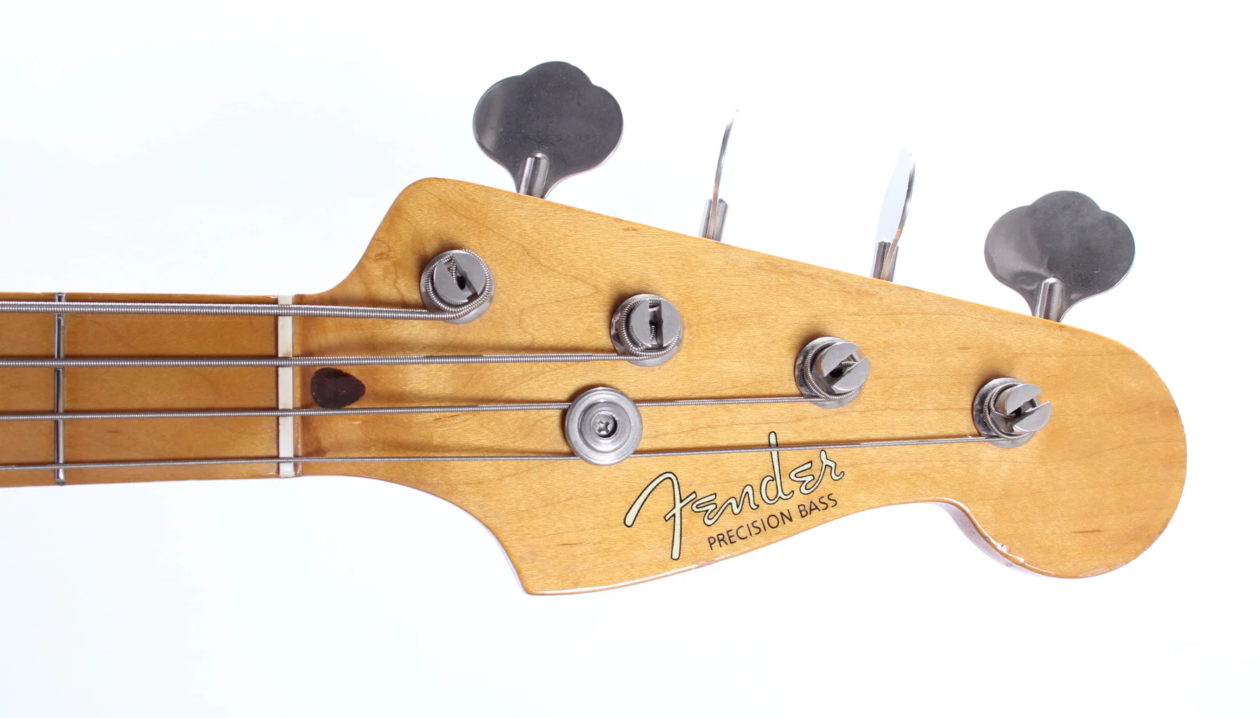 1993 Fender Precision Bass 57 Reissue vintage white super lightweight - Image 5