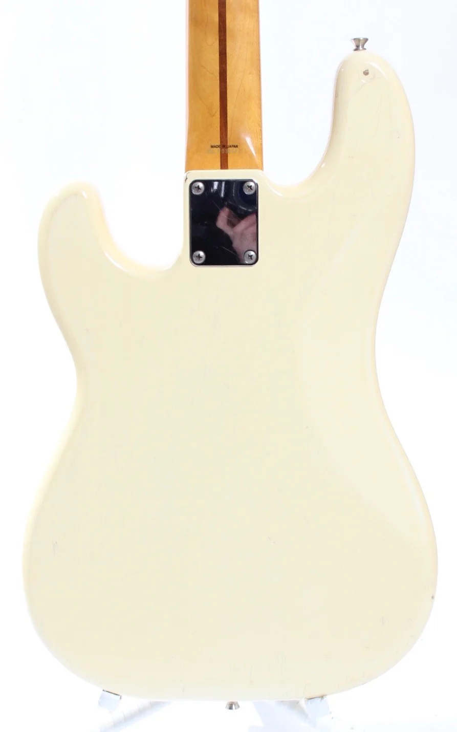 1993 Fender Precision Bass 57 Reissue vintage white super lightweight - Image 7