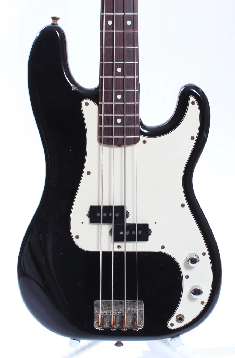 1993 Fender Precision Bass 62 Reissue black - Image 2