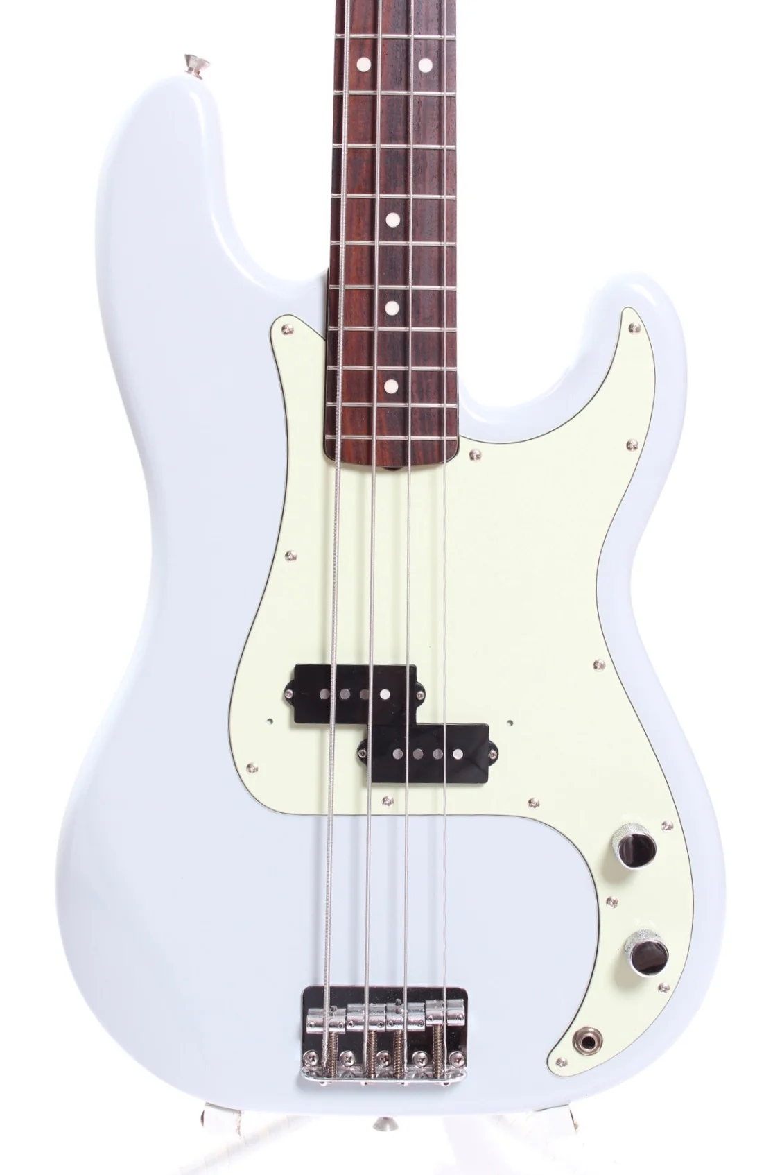 1993 Fender Precision Bass 62 Reissue sonic blue nitro - Image 2