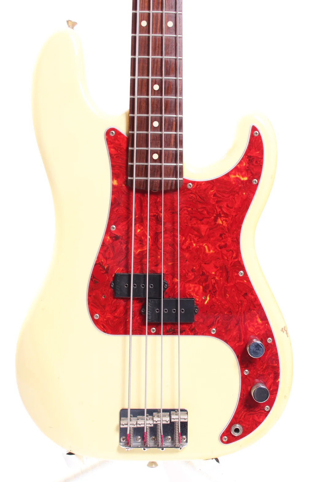 1993 Fender Precision Bass 62 Reissue vintage white - Image 2