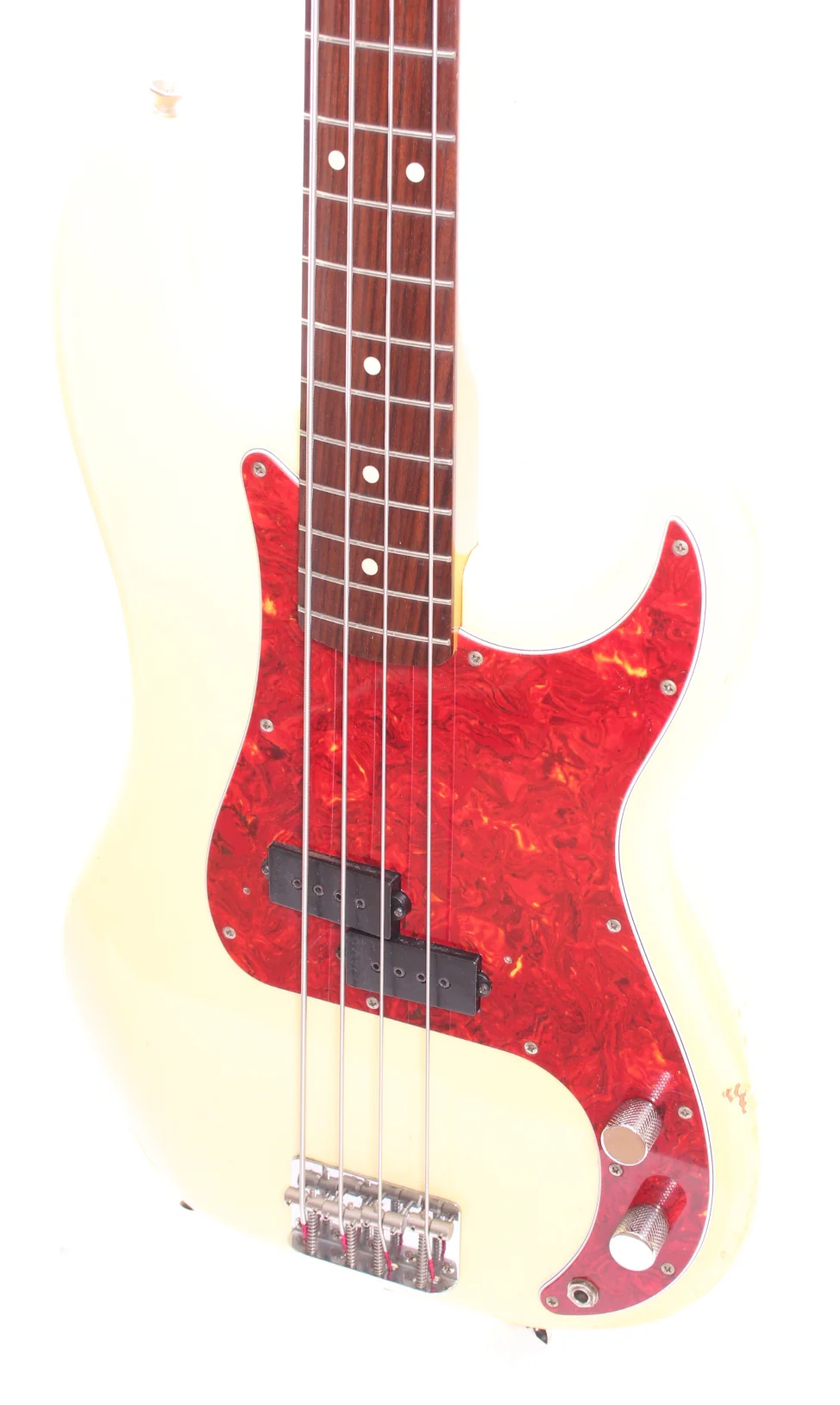 1993 Fender Precision Bass 62 Reissue vintage white - Image 3
