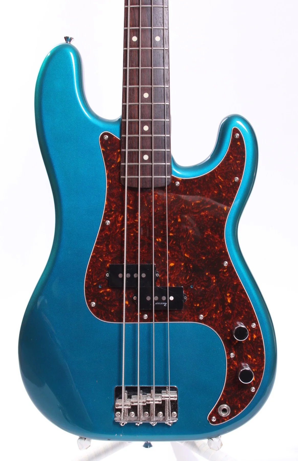 1993 Fender Precision Bass 70 Reissue Custom Order lake placid blue - Image 2