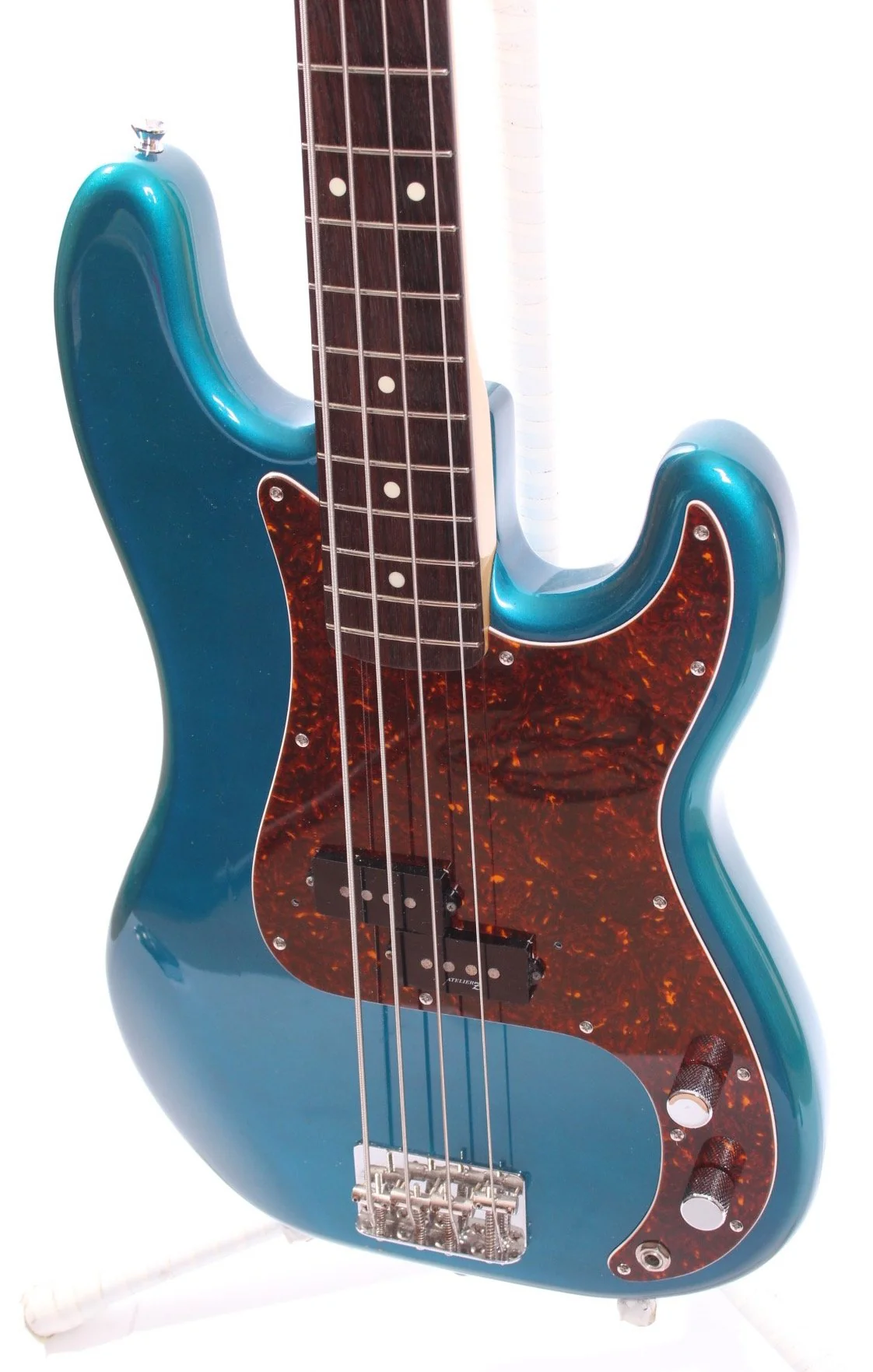 1993 Fender Precision Bass 70 Reissue Custom Order lake placid blue - Image 3