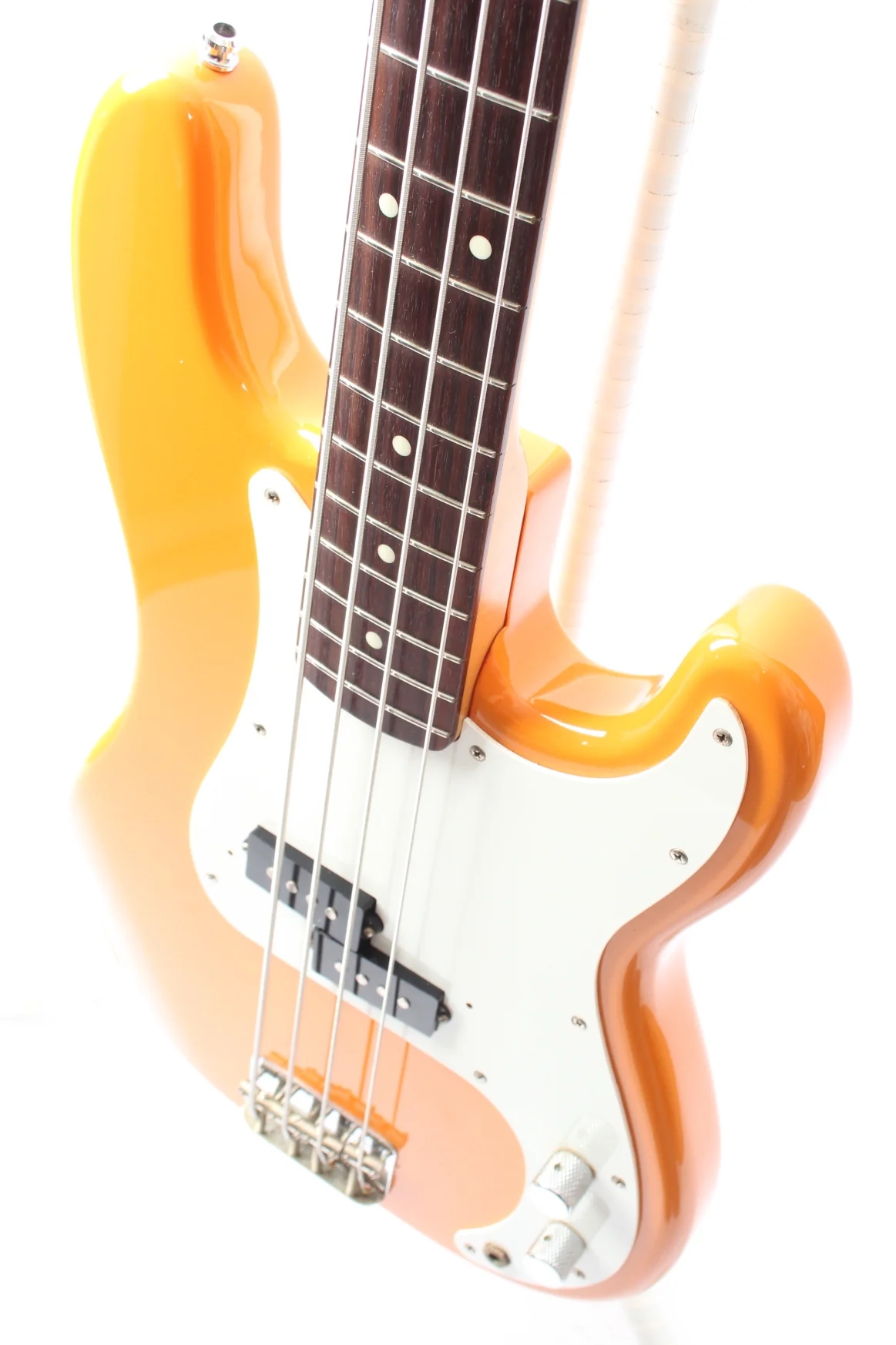 1993 Fender Precision Bass capri orange - Image 3