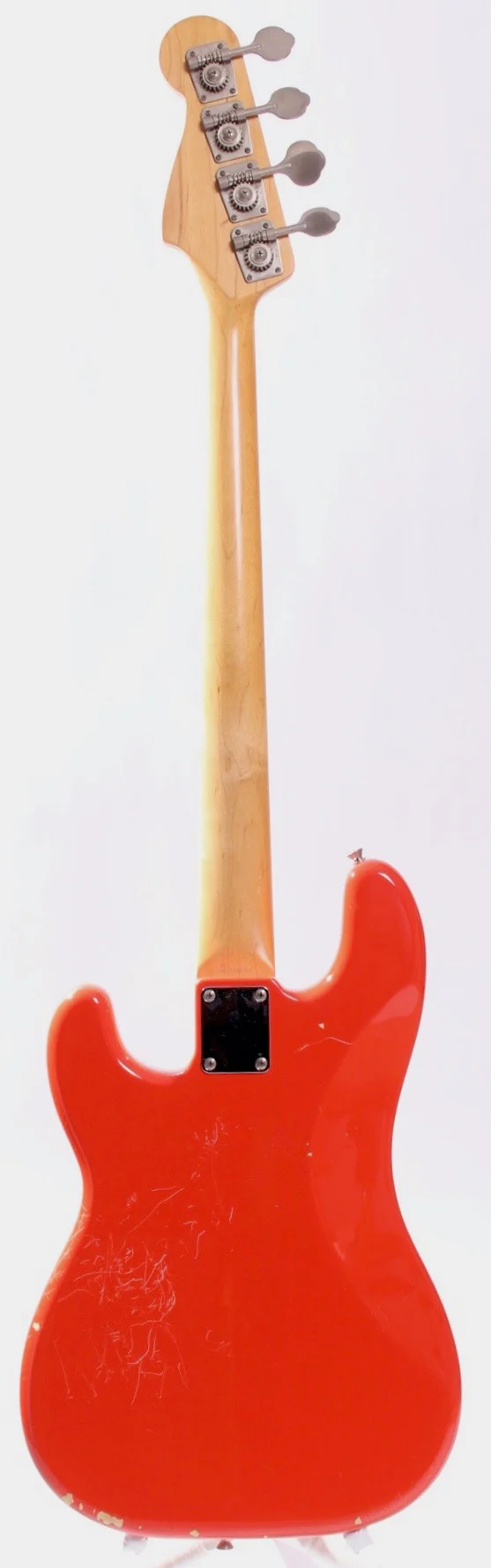 1993 Fender Precision Bass fiesta red - Image 6