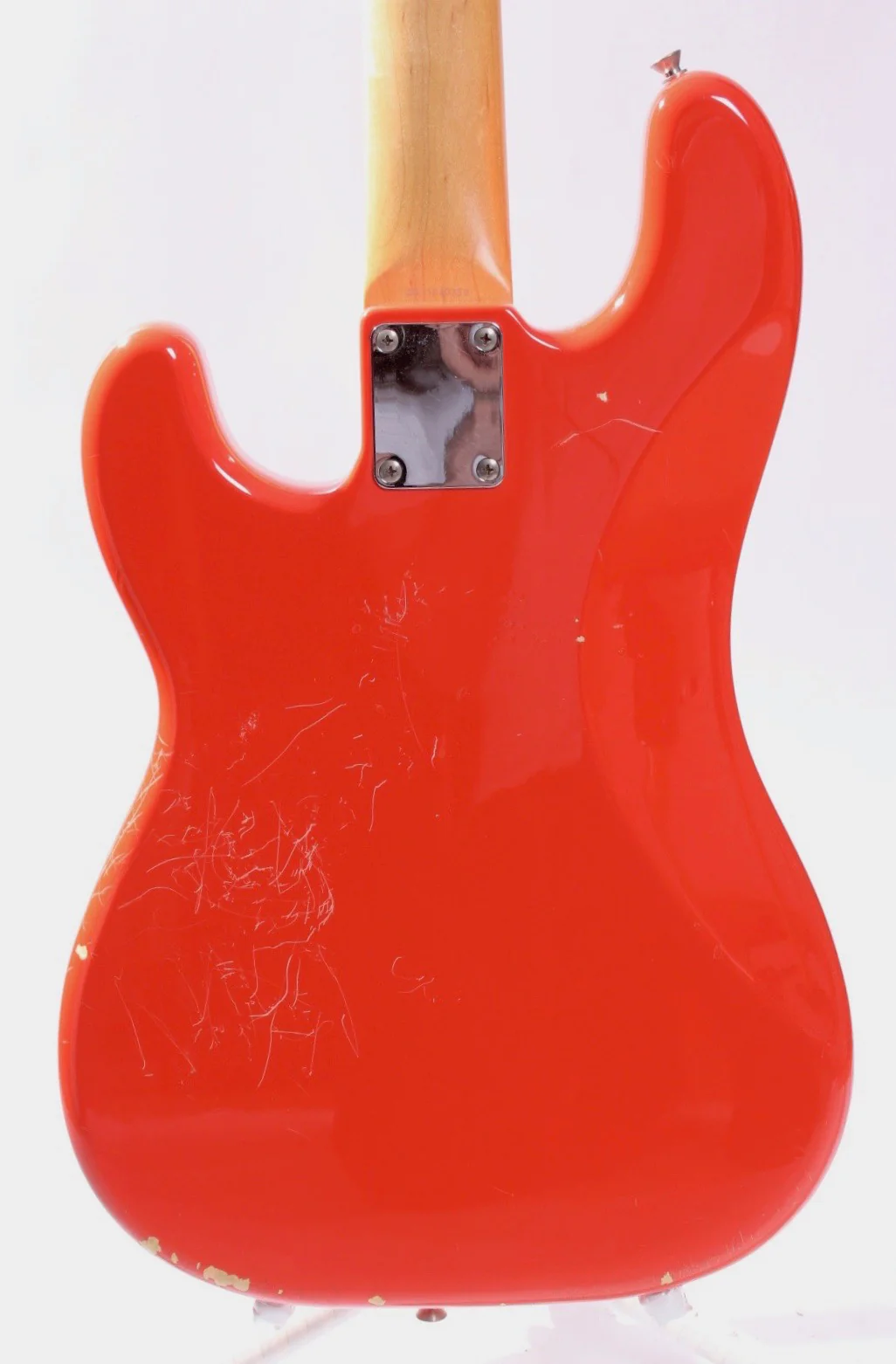 1993 Fender Precision Bass fiesta red - Image 7