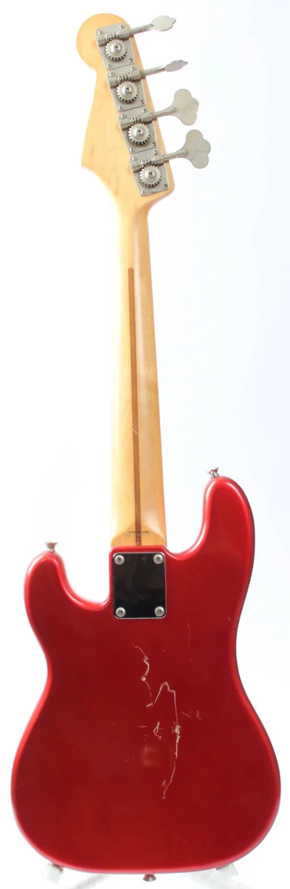1993 Fender Precision Bass Mini MPB-33 candy apple red - Image 6