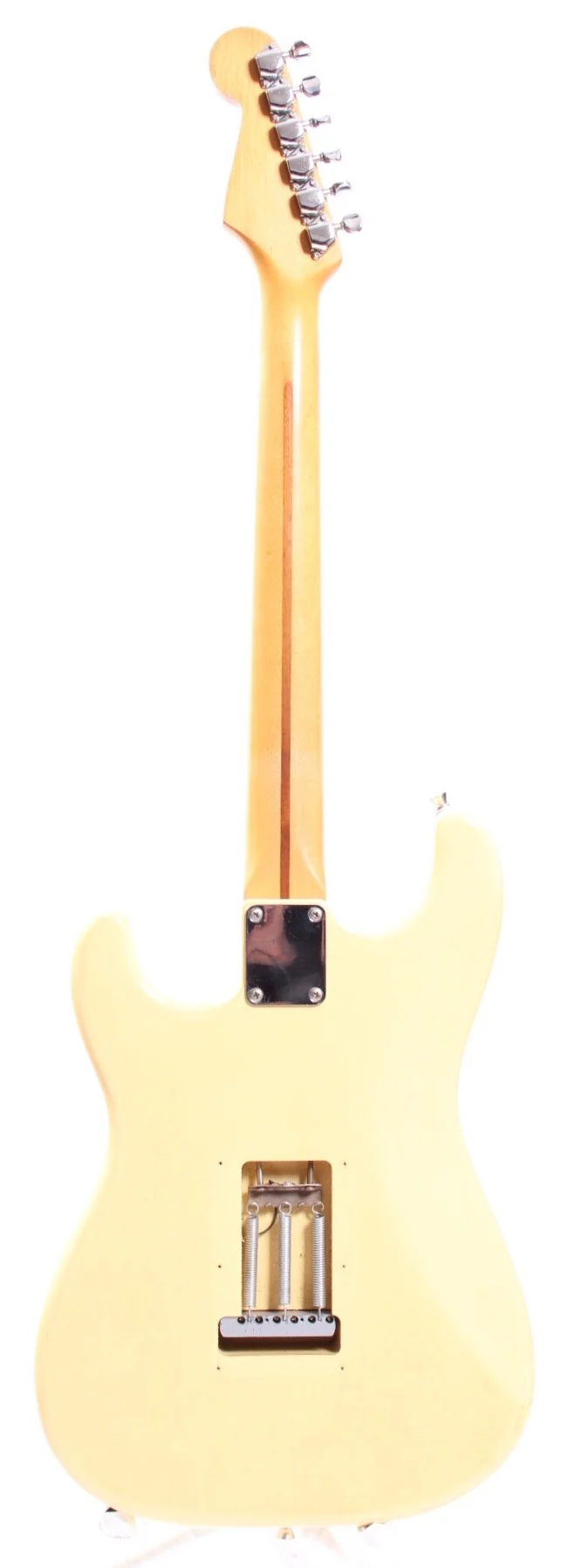 1993 Fender Squier Stratocaster Silver Series vintage white - Image 6