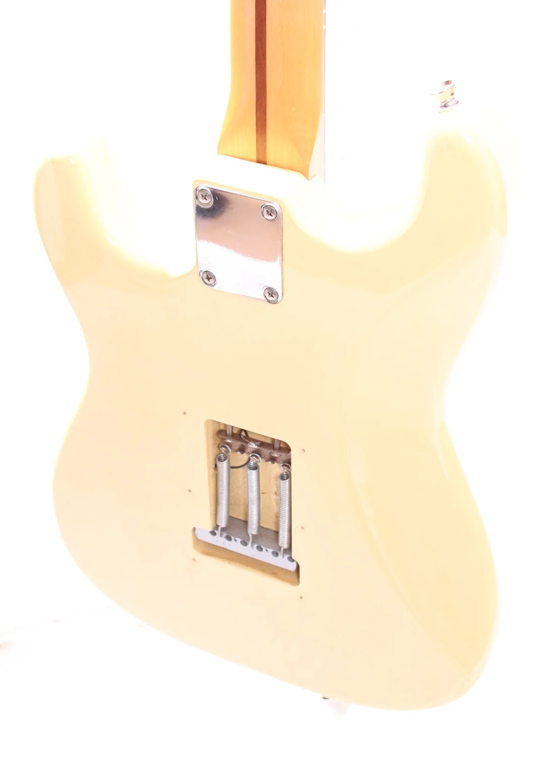 1993 Fender Squier Stratocaster Silver Series vintage white - Image 8