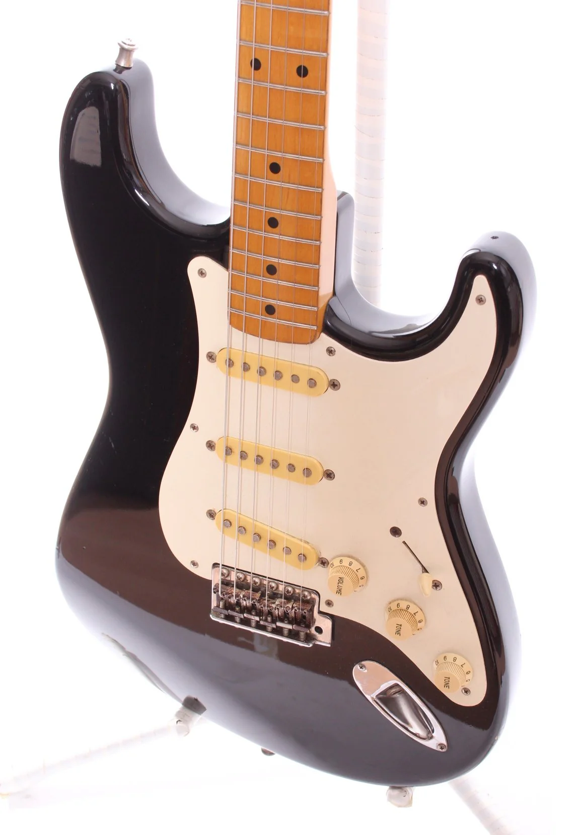 1993 Fender Stratocaster 57 Reissue black - Image 3