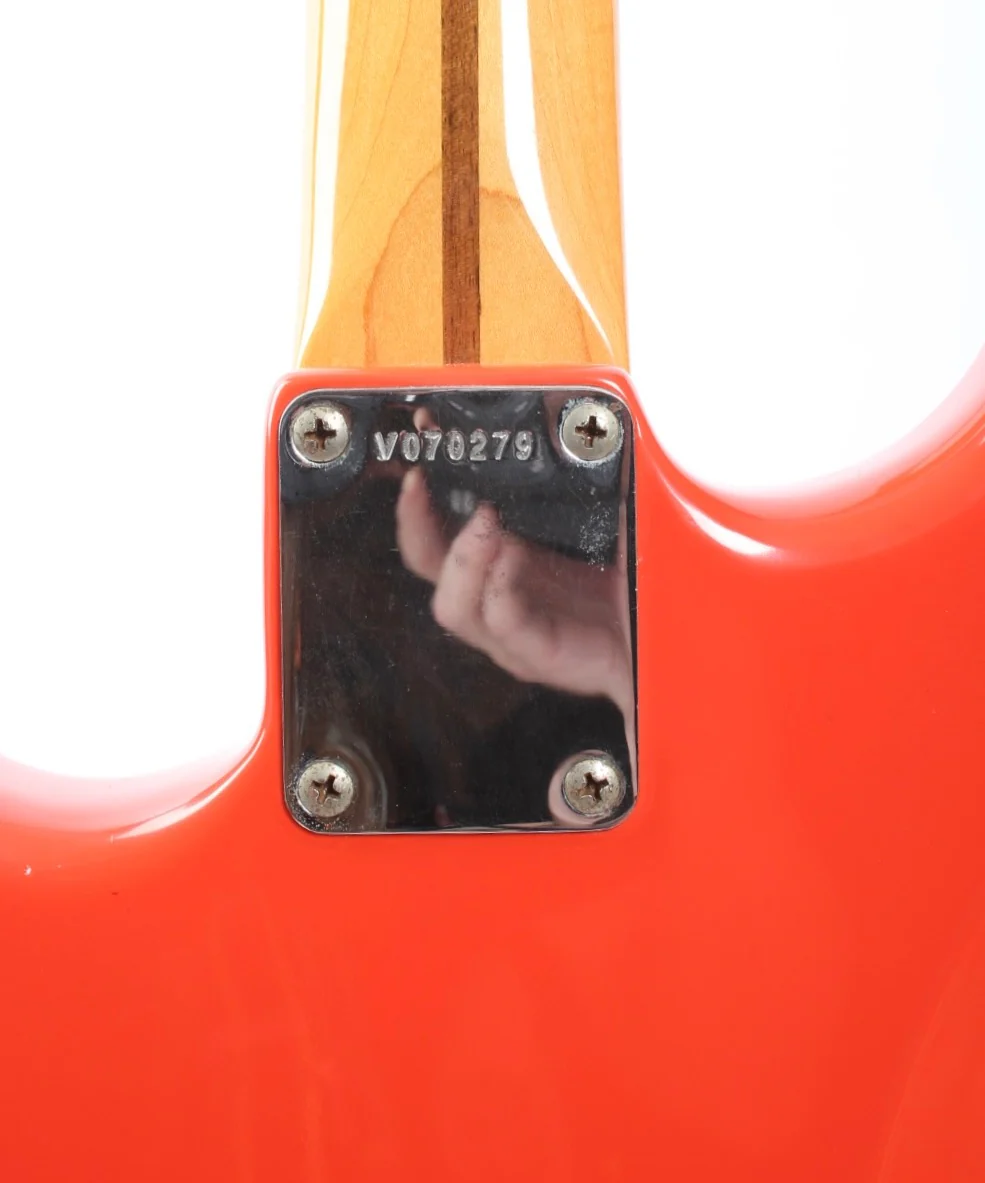 1993 Fender Stratocaster American Vintage 57 Reissue fiesta red - Image 11
