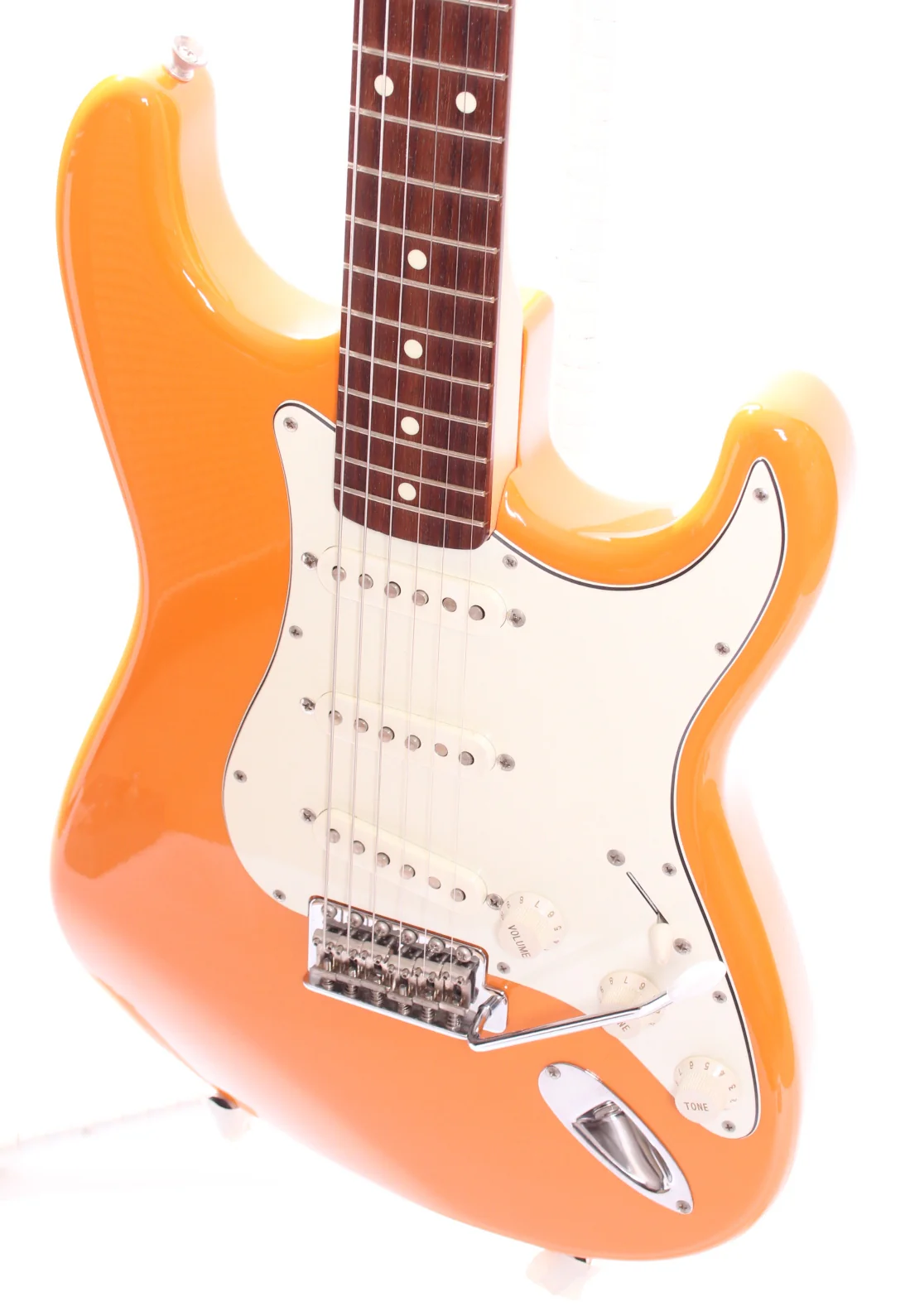 1993 Fender Stratocaster capri orange - Image 3