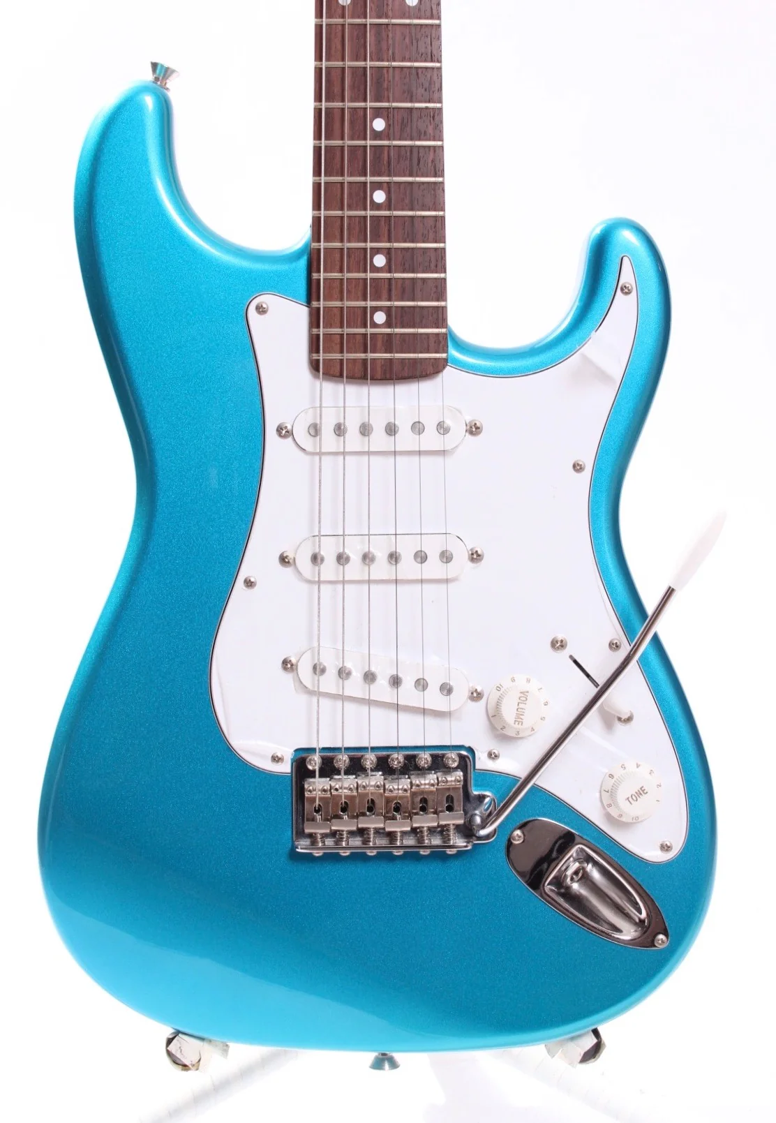 1993 Fender Stratocaster Short Scale ST-37S lake placid blue NOS - Image 2