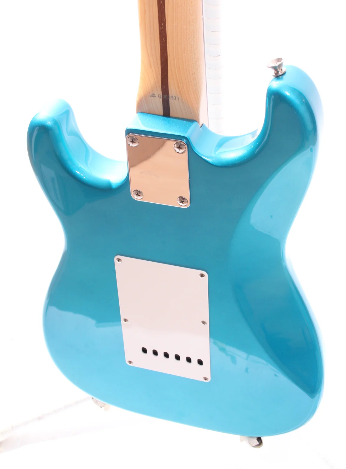 1993 Fender Stratocaster Short Scale ST-37S lake placid blue NOS - Image 8