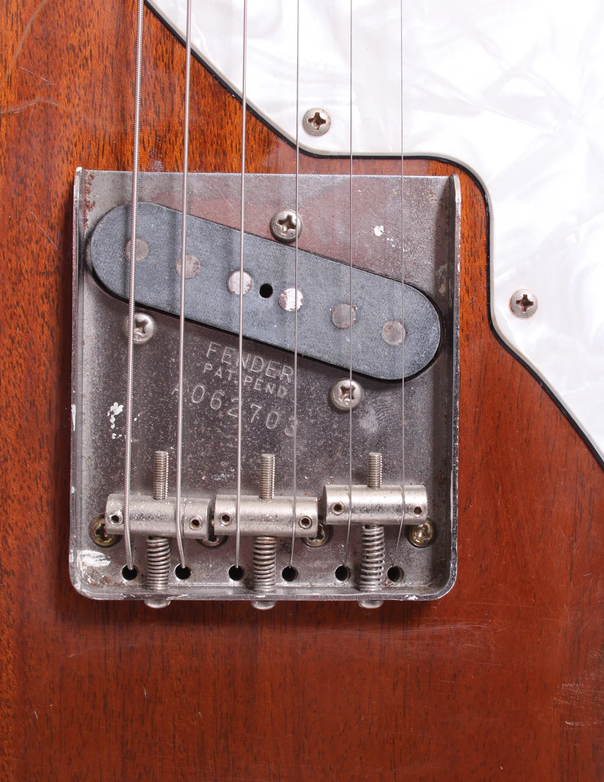 1993 Fender Telecaster Thinline 70 Reissue TN70-70 natural mahogany - Image 6