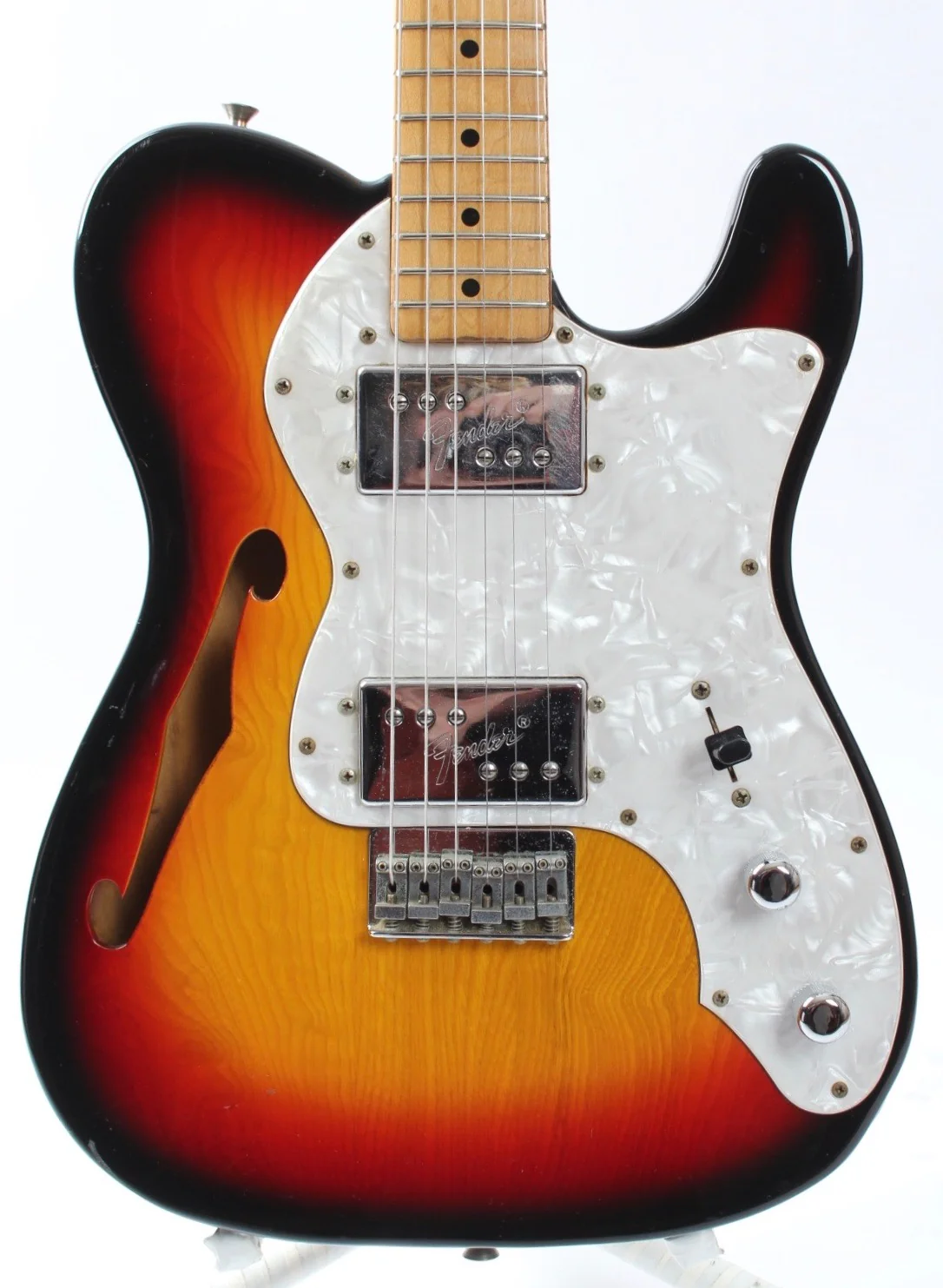 1993 Fender Telecaster Thinline 72 Reissue sunburst - Image 2